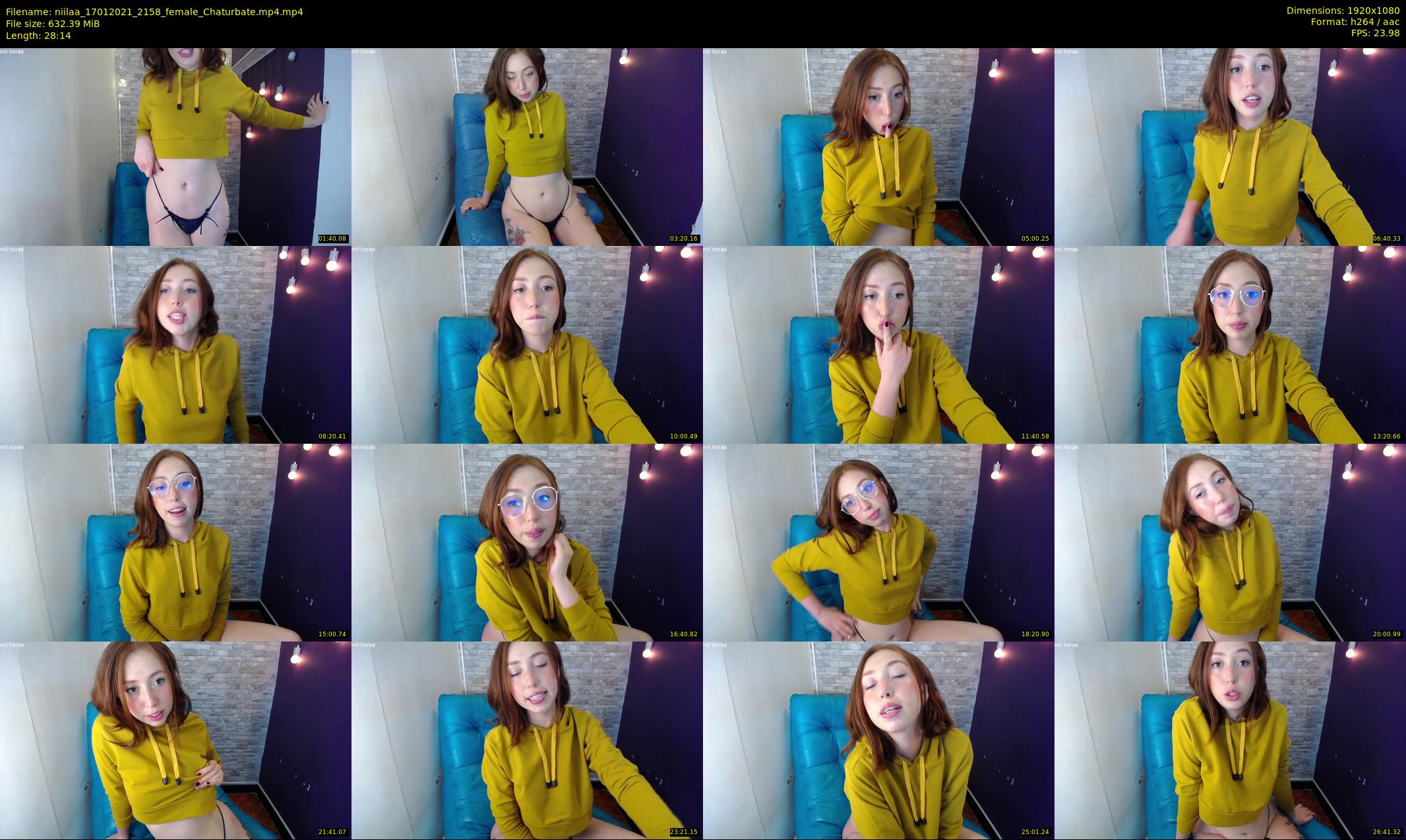 niilaa — 29 minute Chaturbate female cam show recording, 1080p, Jan 17, 2021