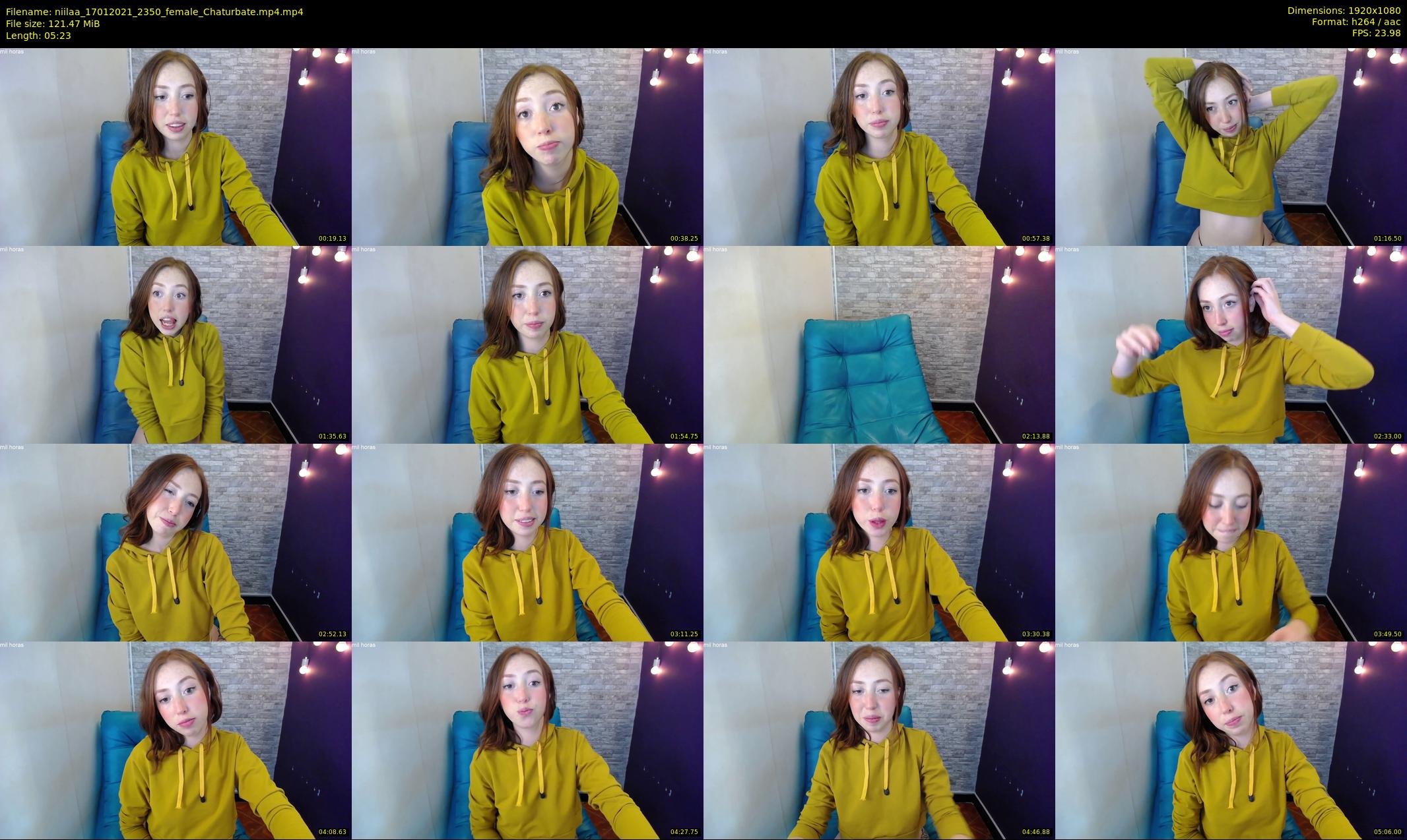niilaa — 6 minute Chaturbate female cam show recording, 1080p, Jan 17, 2021