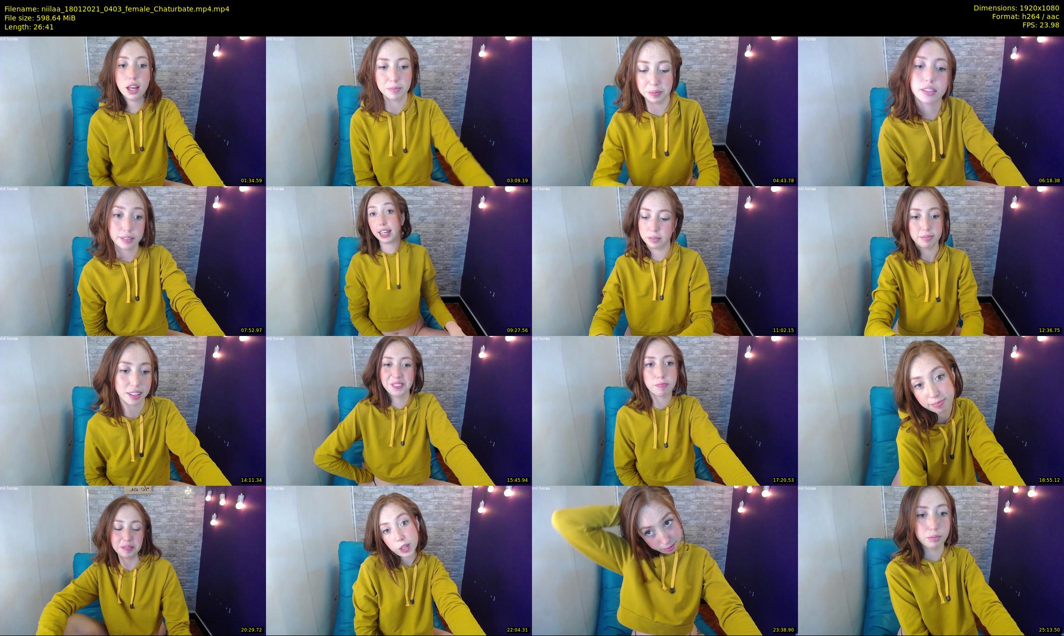 niilaa — 27 minute Chaturbate female cam show recording, 1080p, Jan 18, 2021