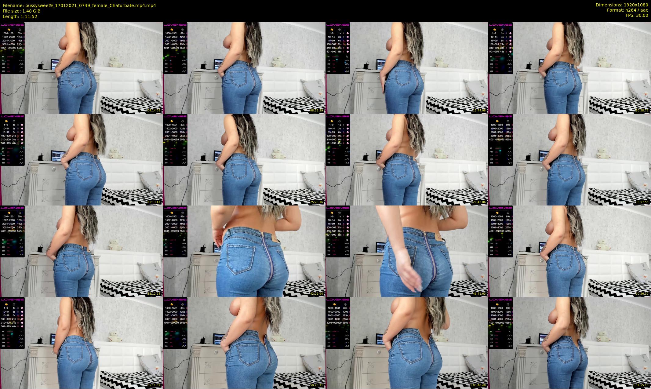 pussysweet9 — 72 minute Chaturbate female cam show recording, 1080p, Jan 17, 2021