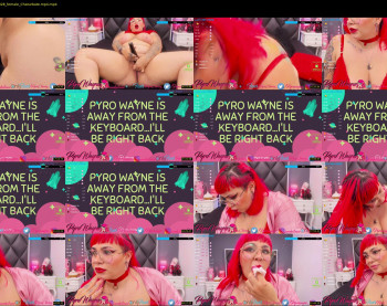 pyrowayne — 59 minute Chaturbate female cam show recording, 720p, Jan 17, 2021