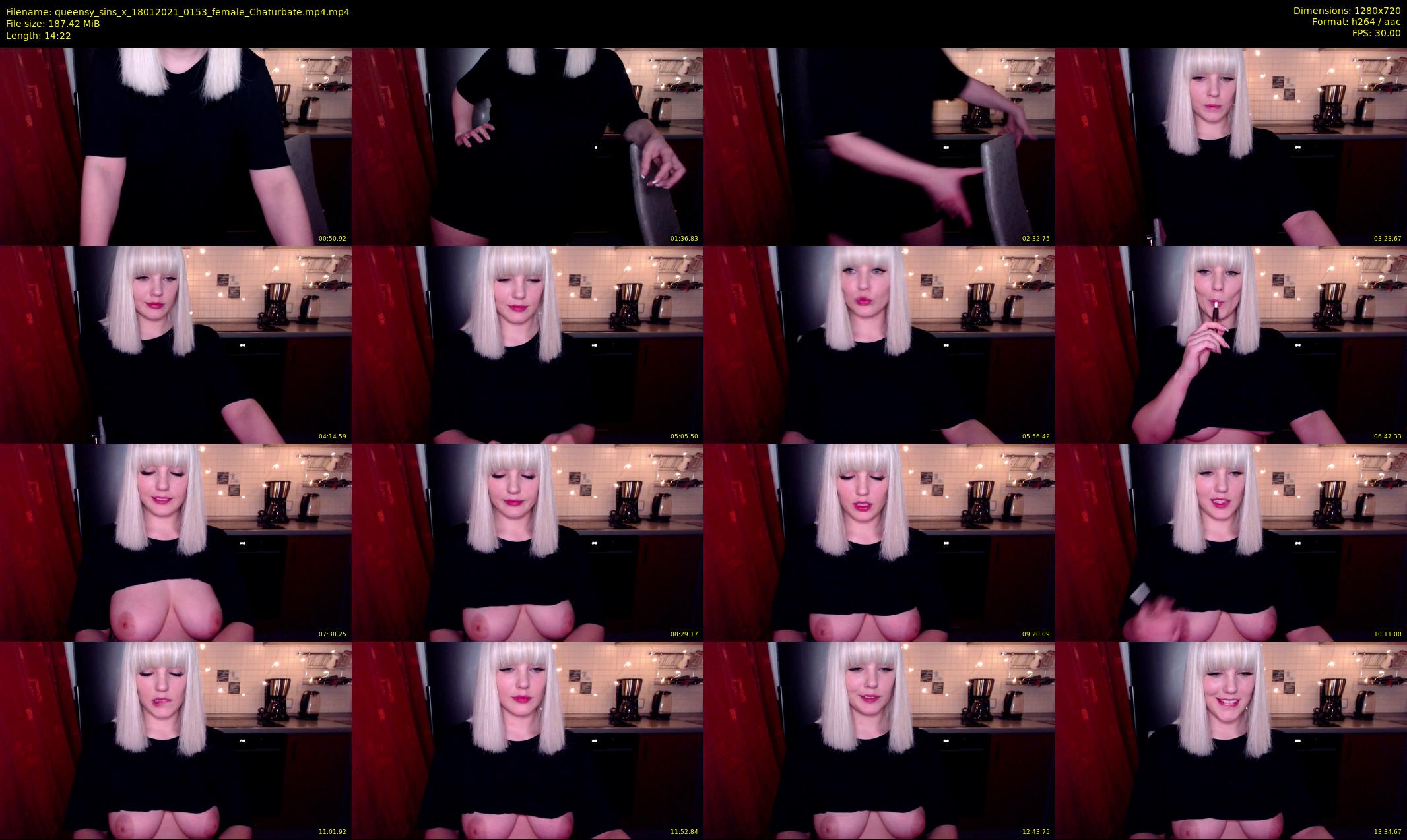 queensy_sins_x — 15 minute Chaturbate female cam show recording, 720p, Jan 18, 2021