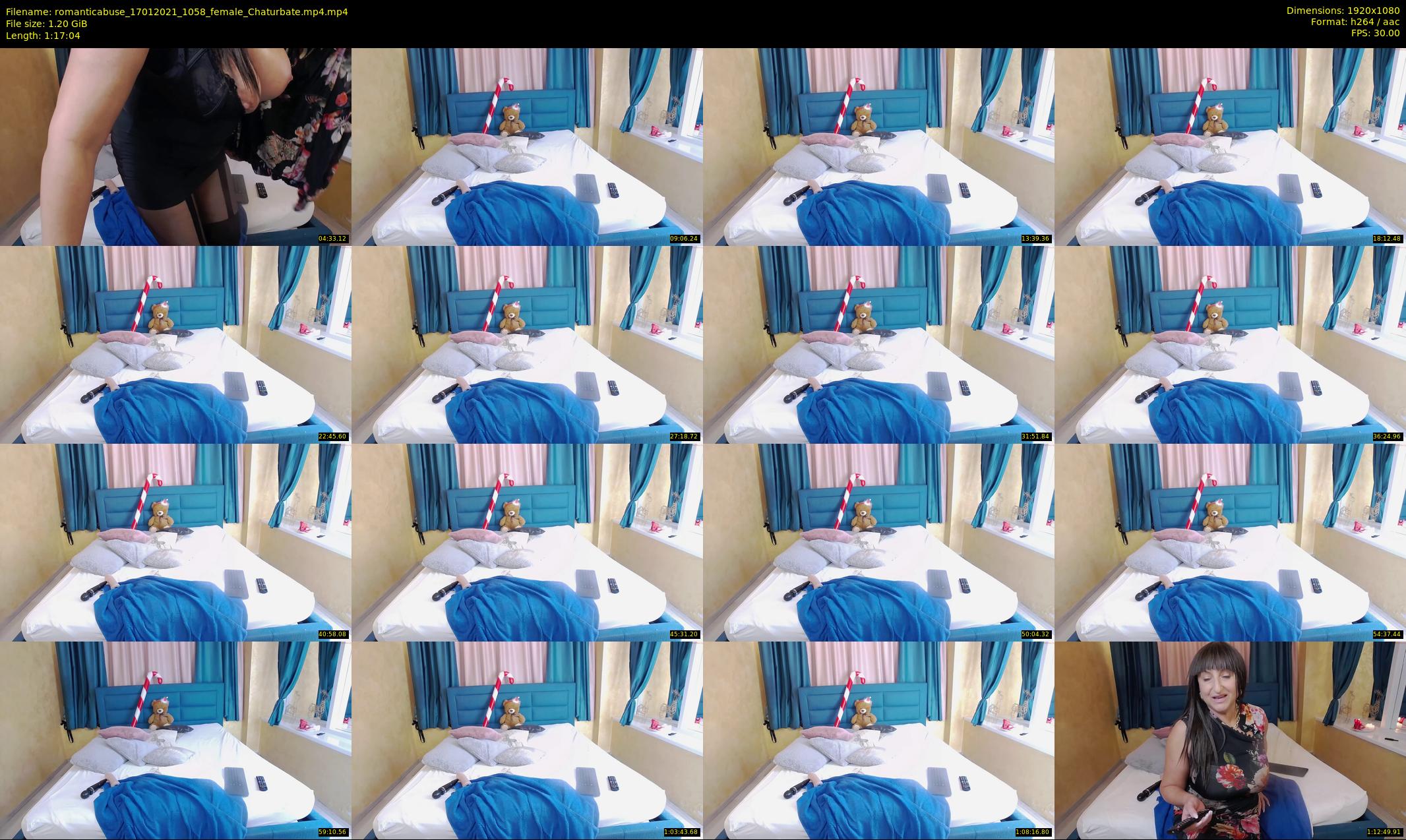 romanticabuse — 78 minute Chaturbate female cam show recording, 1080p, Jan 17, 2021