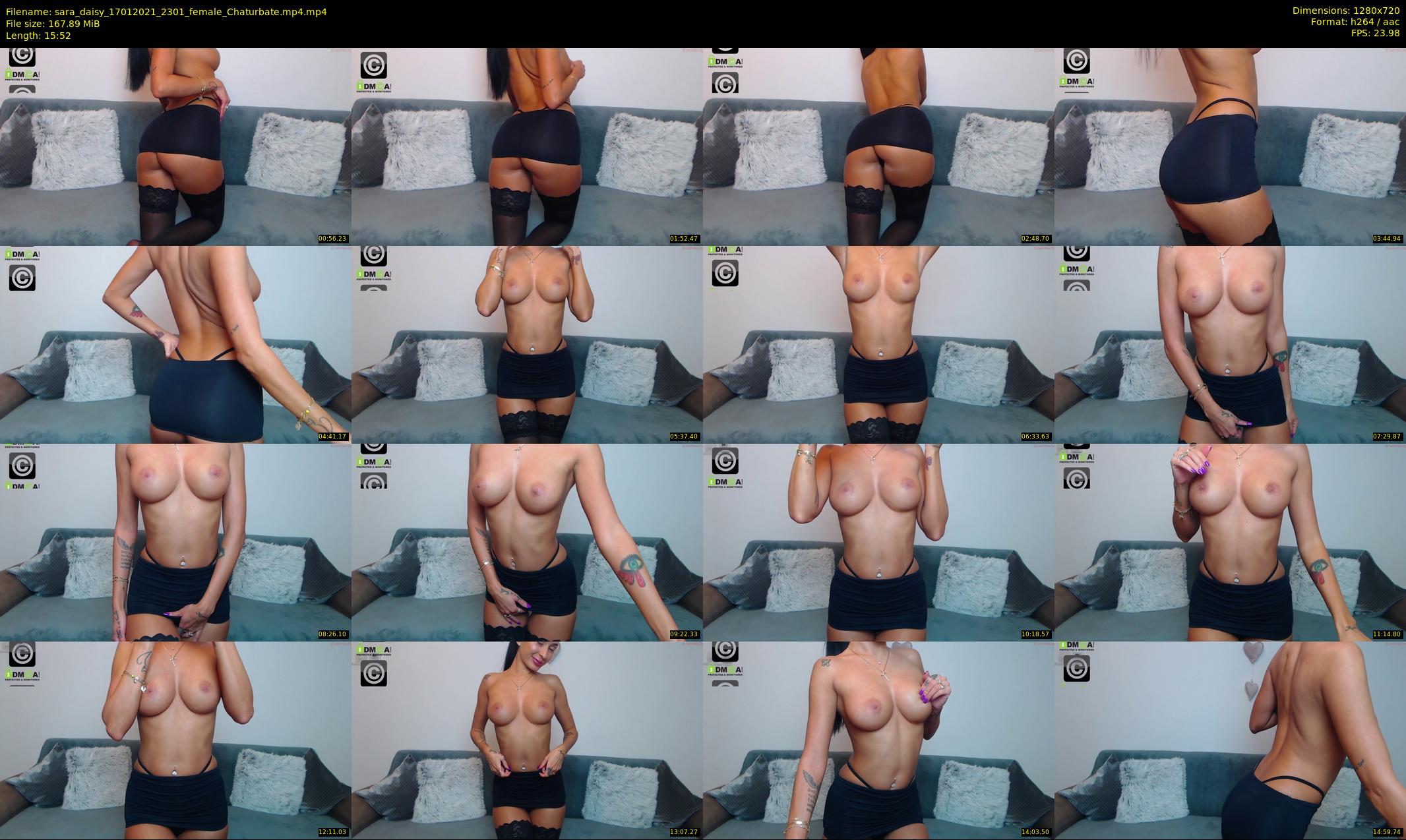 sara_daisy — 16 minute Chaturbate female cam show recording, 720p, Jan 17, 2021
