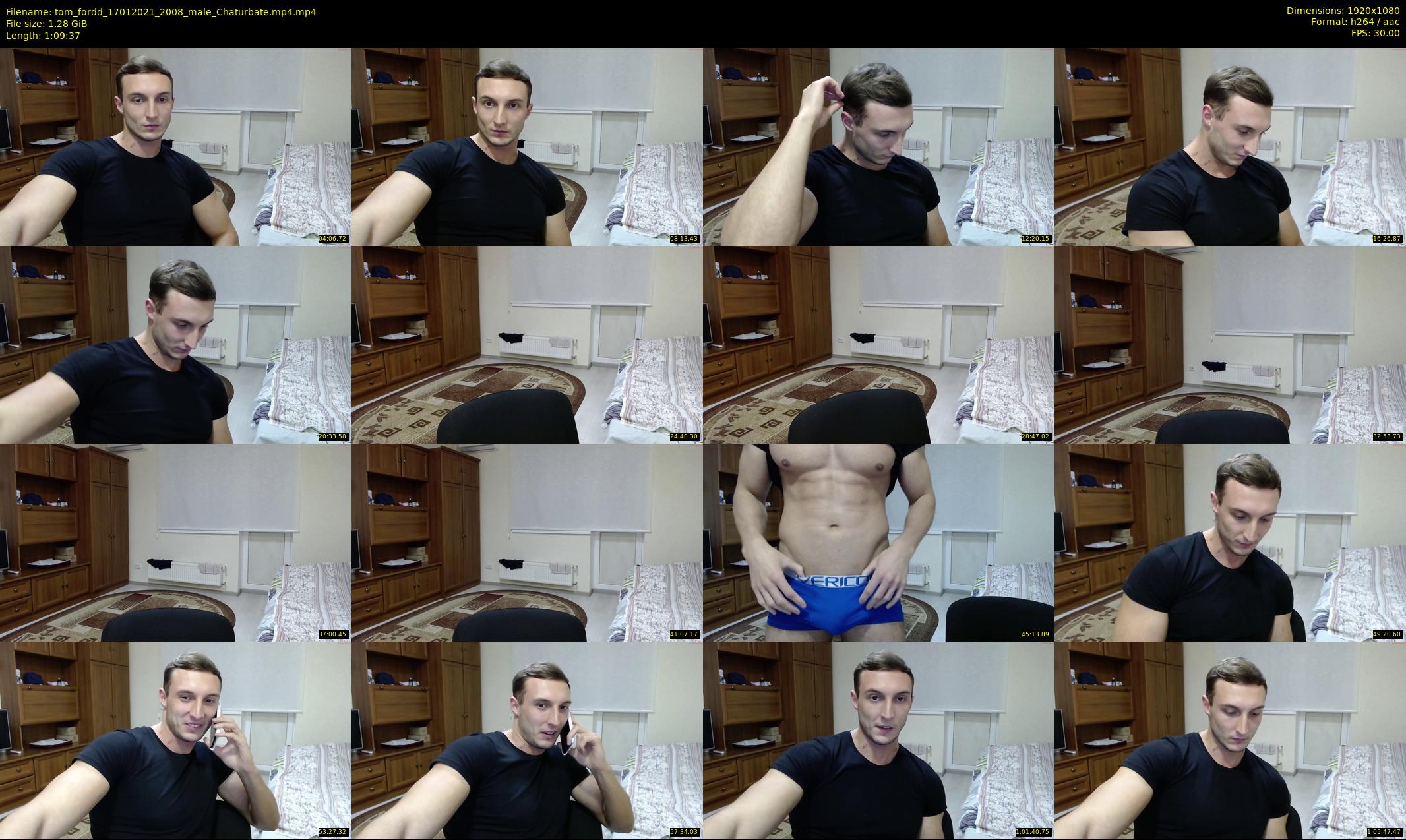 tom_fordd — 70 minute Chaturbate male cam show recording, 1080p, Jan 17, 2021
