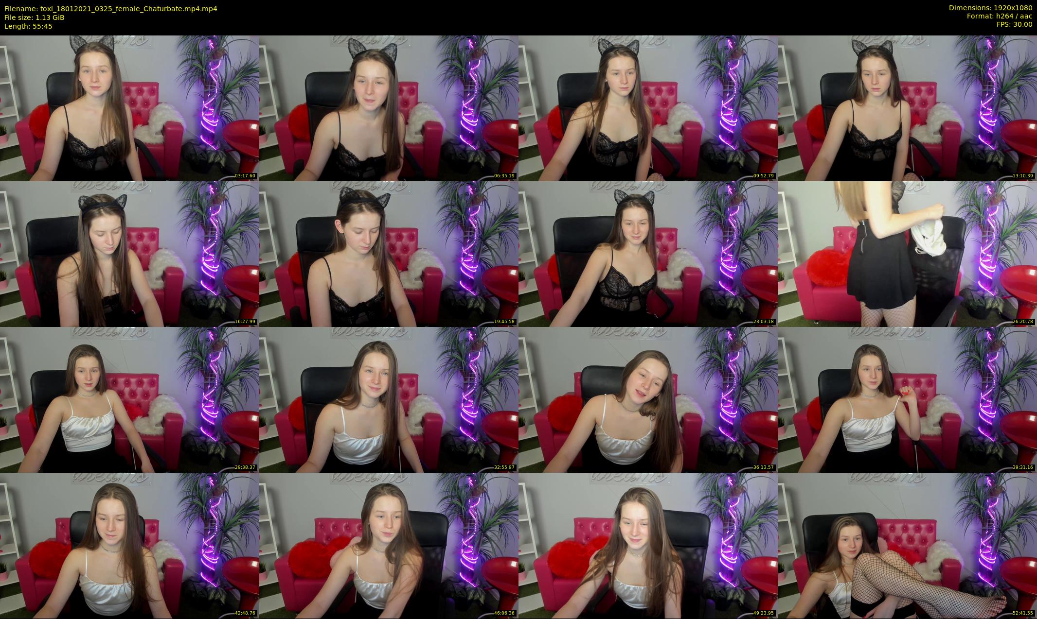 toxl — 56 minute Chaturbate female cam show recording, 1080p, Jan 18, 2021