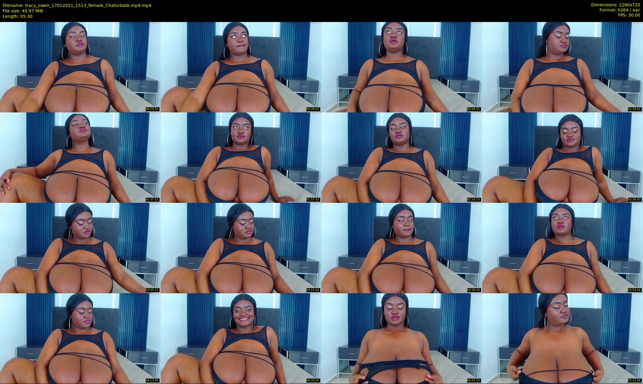 tracy_owen — 6 minute Chaturbate female cam show recording, 720p, Jan 17, 2021