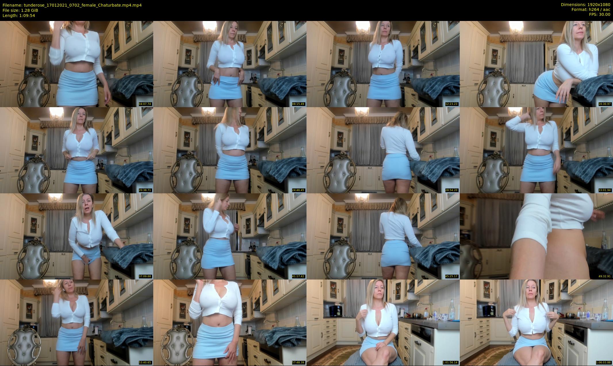 tunderose — 70 minute Chaturbate female cam show recording, 1080p, Jan 17, 2021