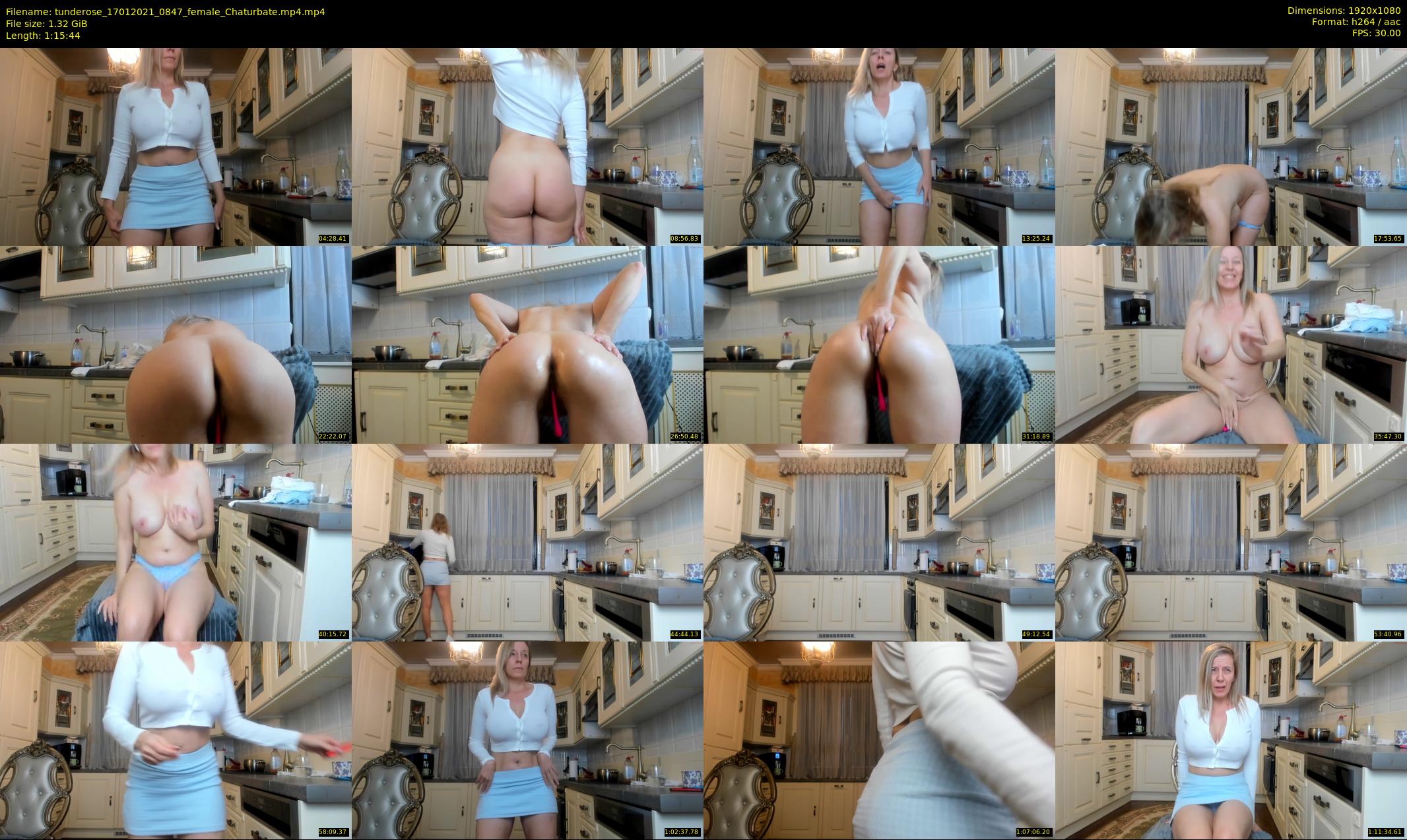 tunderose — 76 minute Chaturbate female cam show recording, 1080p, Jan 17, 2021