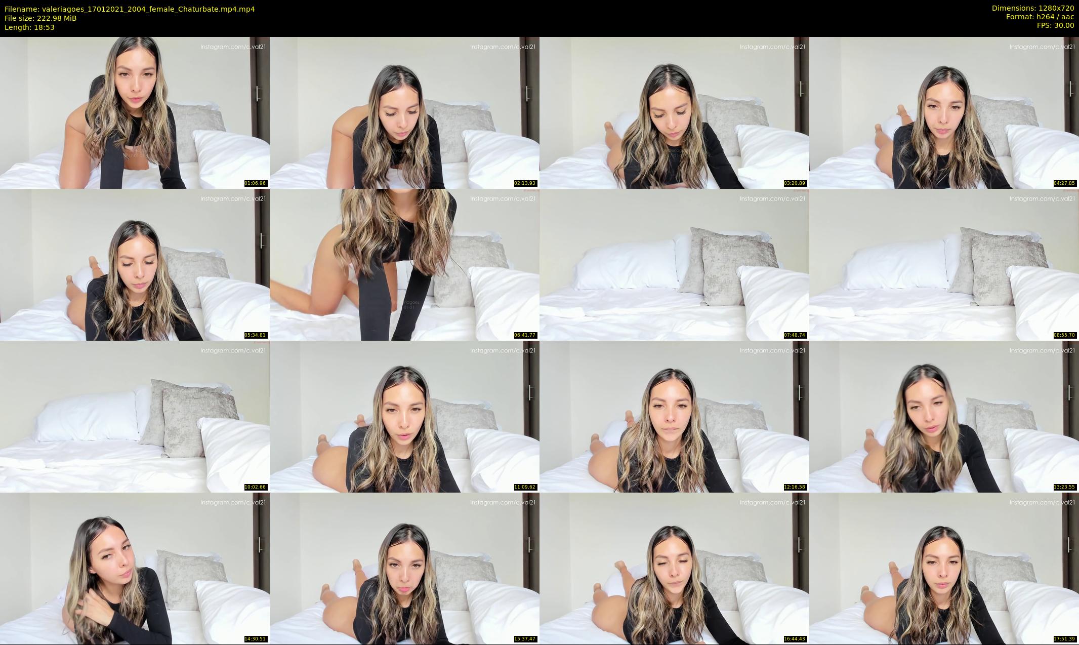 valeriagoes — 19 minute Chaturbate female cam show recording, 720p, Jan 17, 2021