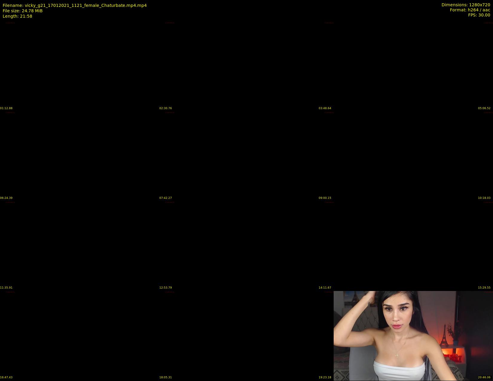 vicky_g21 — 22 minute Chaturbate female cam show recording, 720p, Jan 17, 2021
