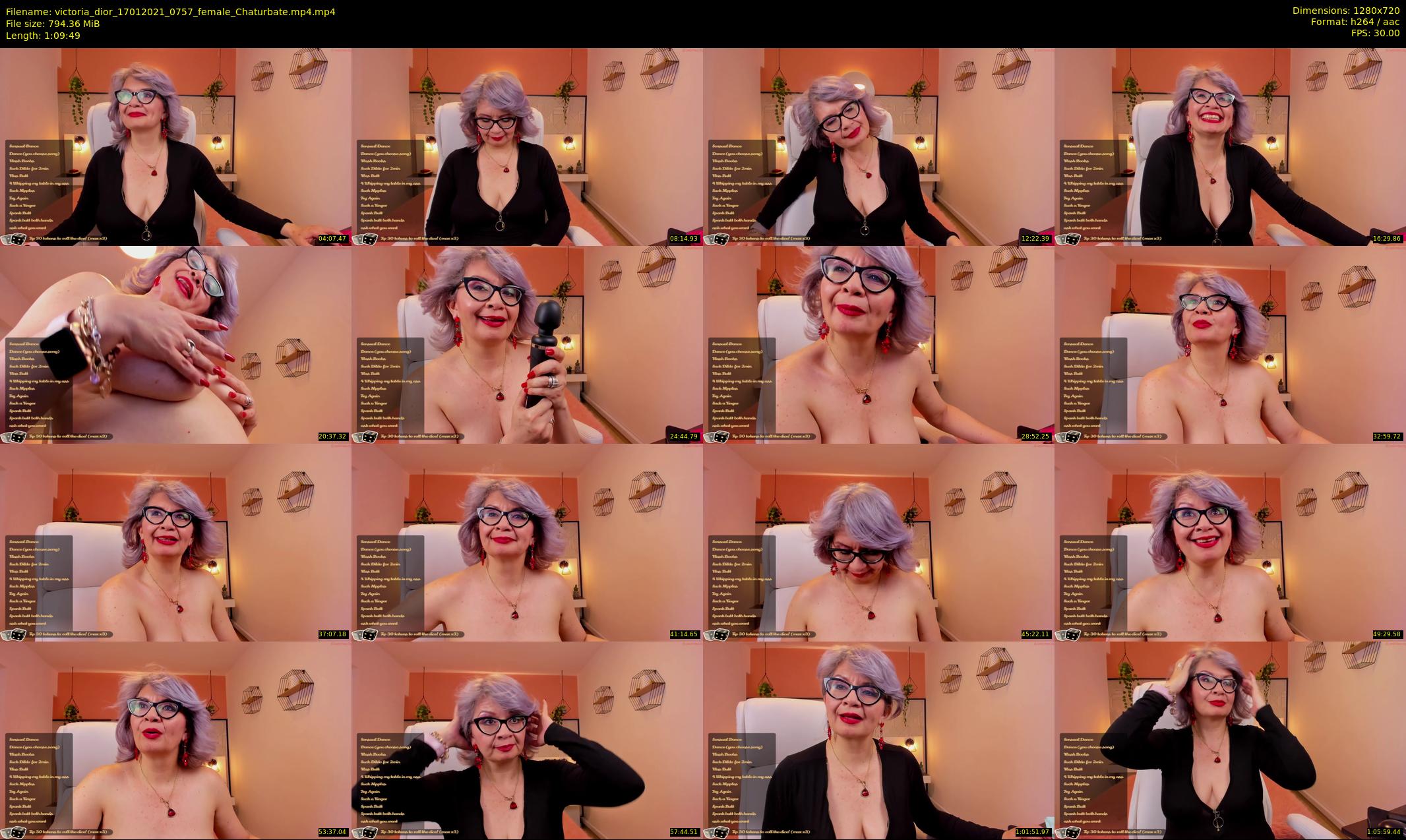victoria_dior — 70 minute Chaturbate female cam show recording, 720p, Jan 17, 2021