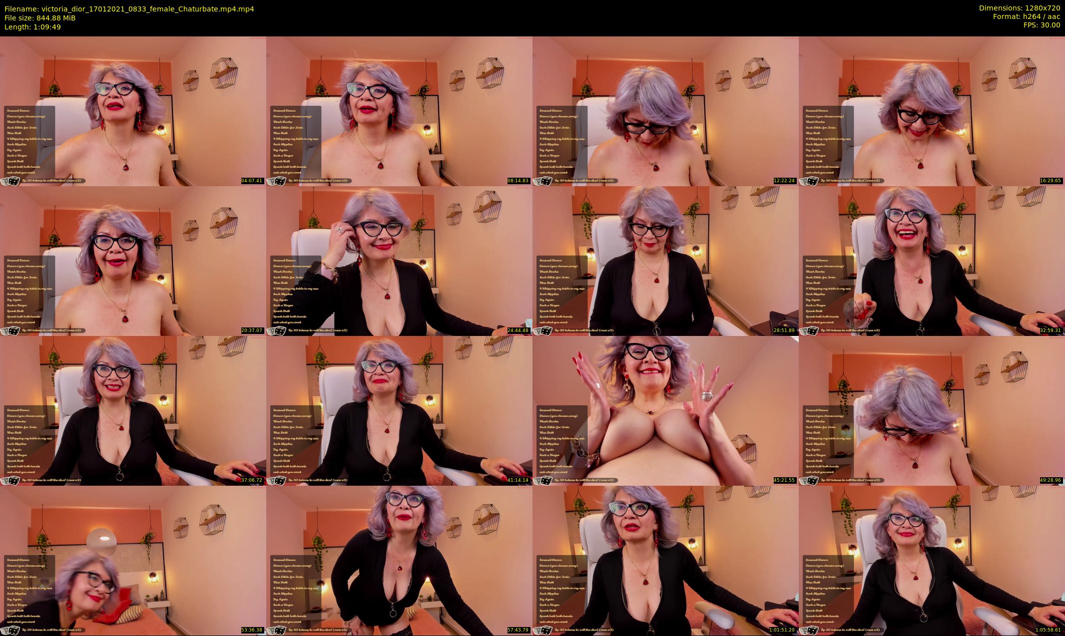 victoria_dior — 70 minute Chaturbate female cam show recording, 720p, Jan 17, 2021