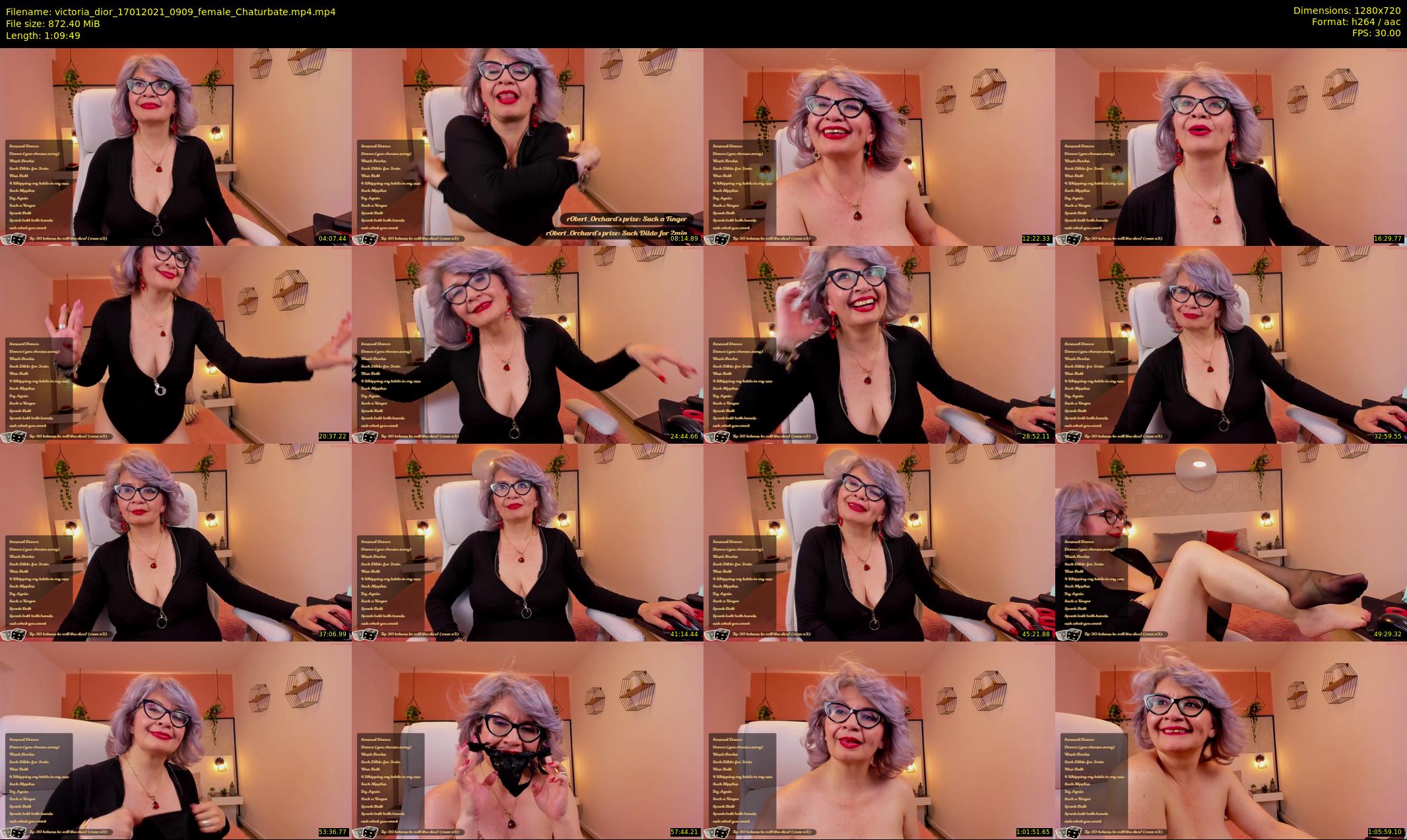 victoria_dior — 70 minute Chaturbate female cam show recording, 720p, Jan 17, 2021