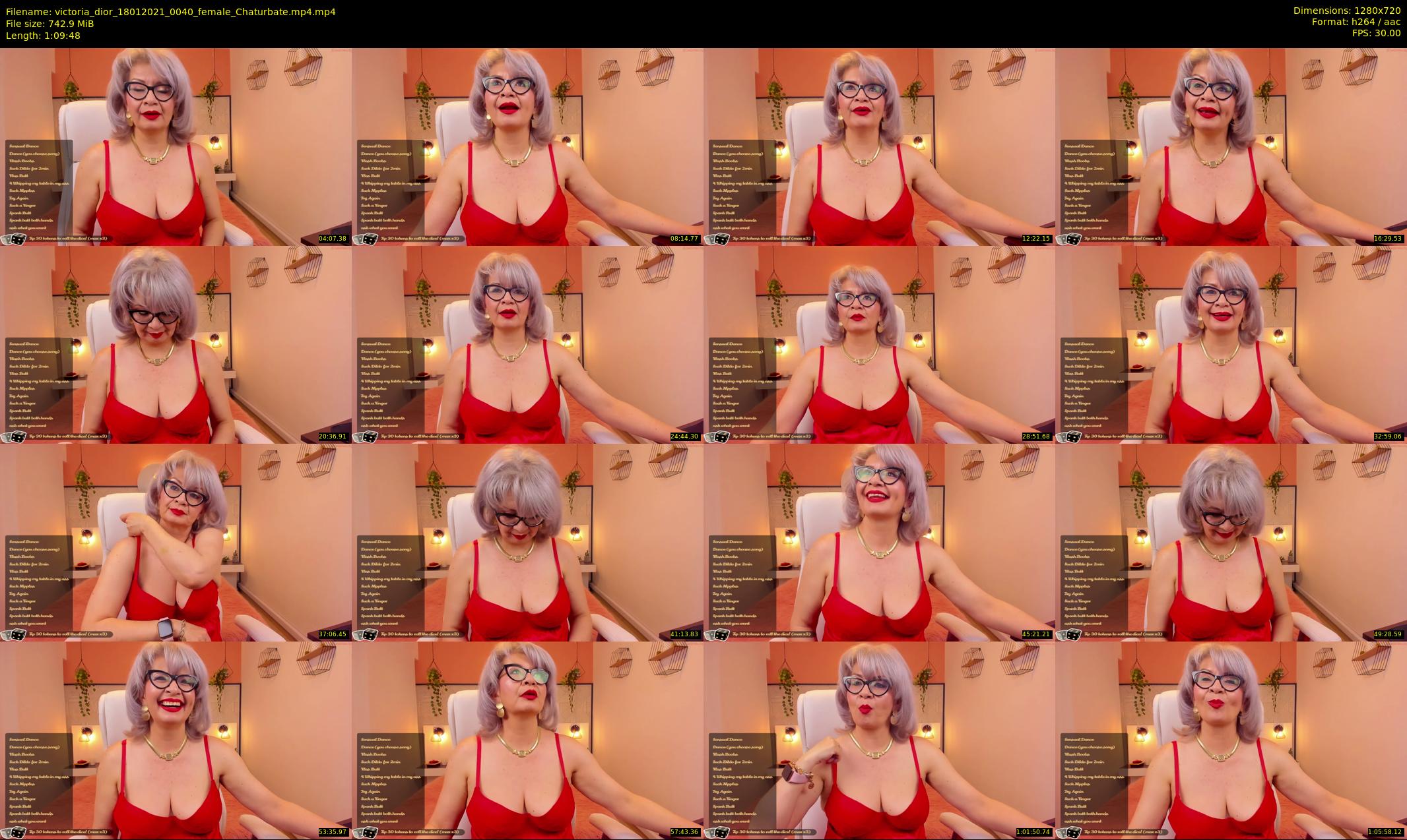 victoria_dior — 70 minute Chaturbate female cam show recording, 720p, Jan 18, 2021