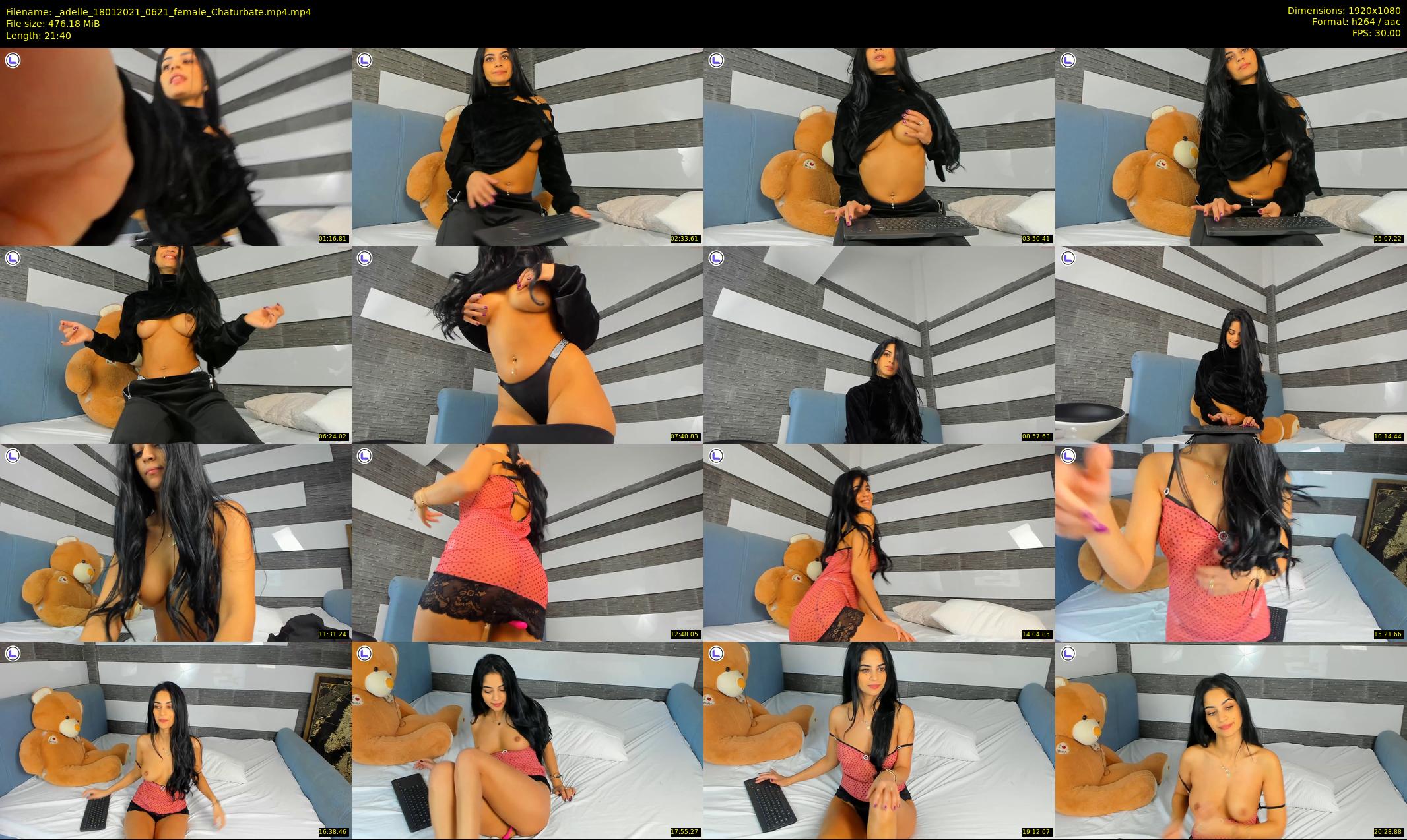 _adelle — 22 minute Chaturbate female cam show recording, 1080p, Jan 18, 2021