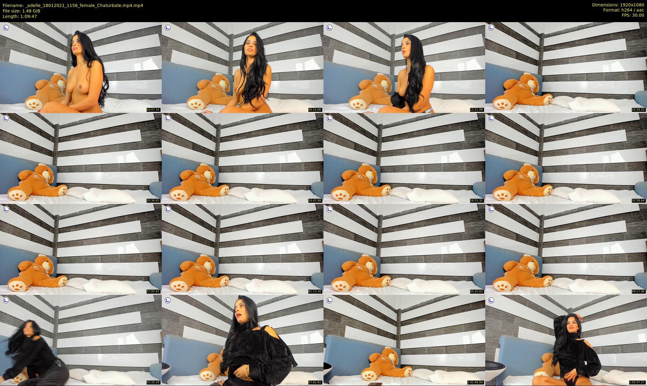_adelle — 70 minute Chaturbate female cam show recording, 1080p, Jan 18, 2021