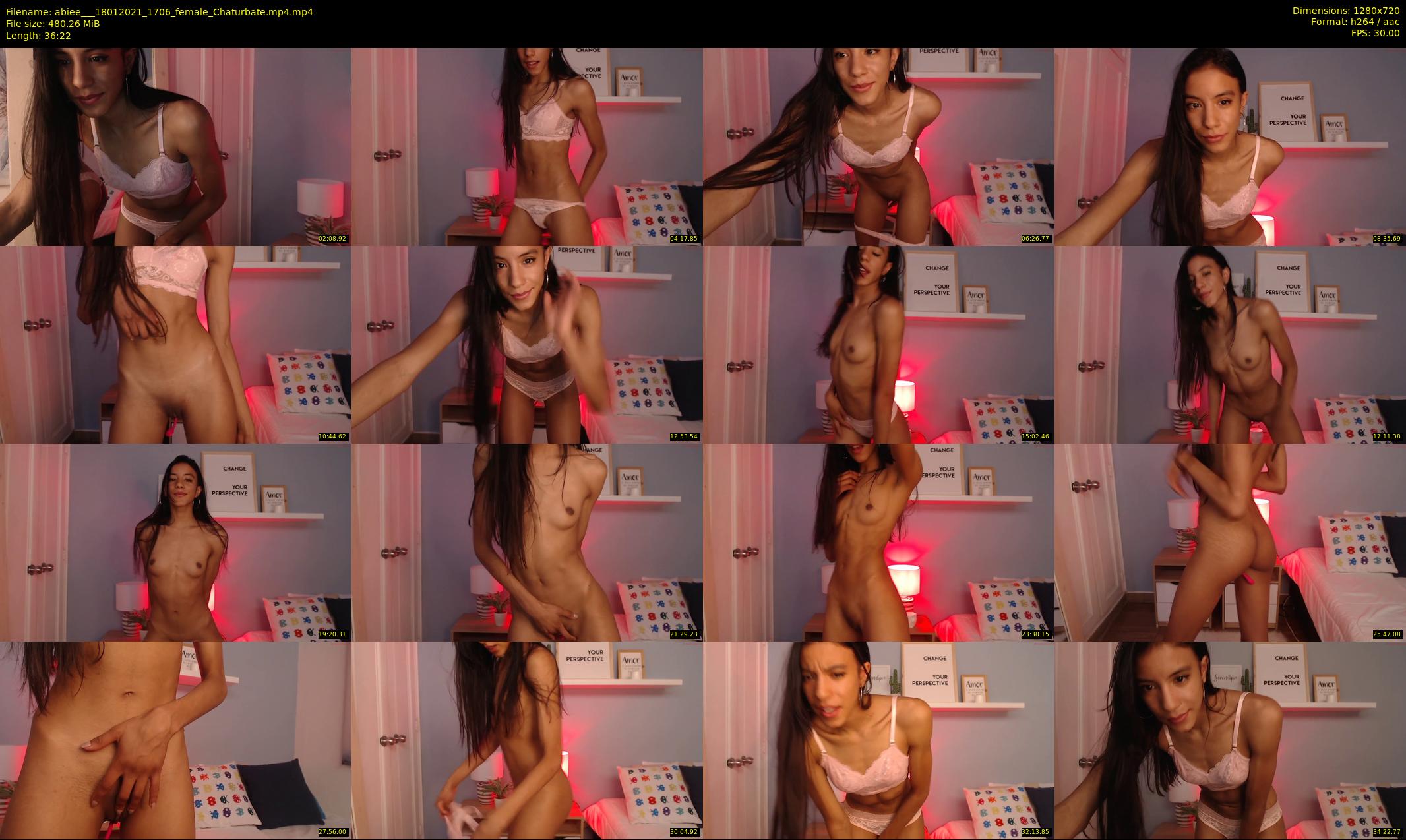 abiee__ — 37 minute Chaturbate female cam show recording, 720p, Jan 18, 2021