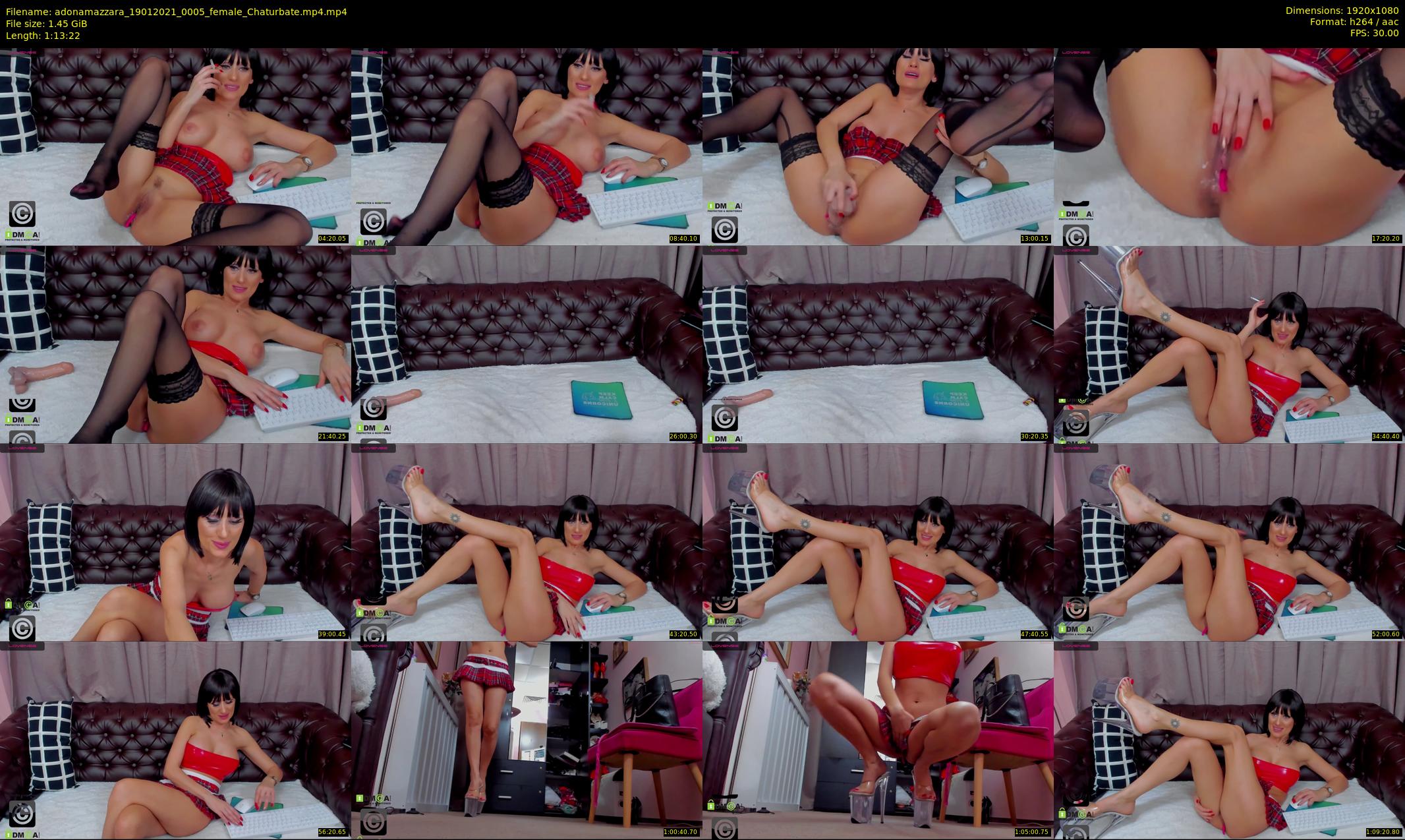 adonamazzara — 74 minute Chaturbate female cam show recording, 1080p, Jan 19, 2021