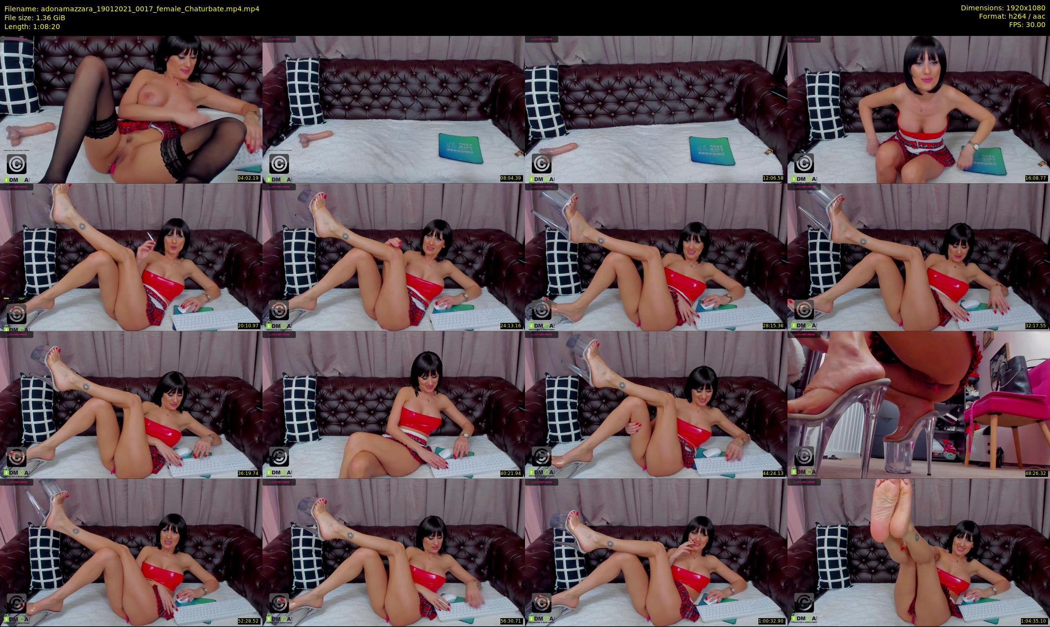 adonamazzara — 69 minute Chaturbate female cam show recording, 1080p, Jan 19, 2021