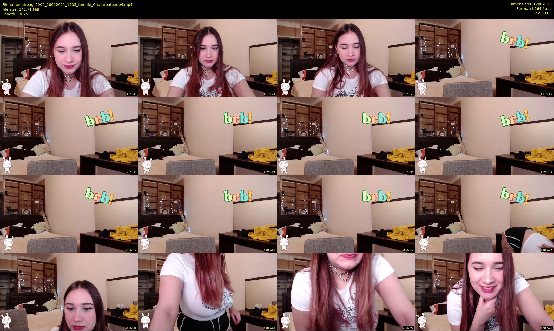 airbags2000 — 9 minute Chaturbate female cam show recording, 720p, Jan 18, 2021