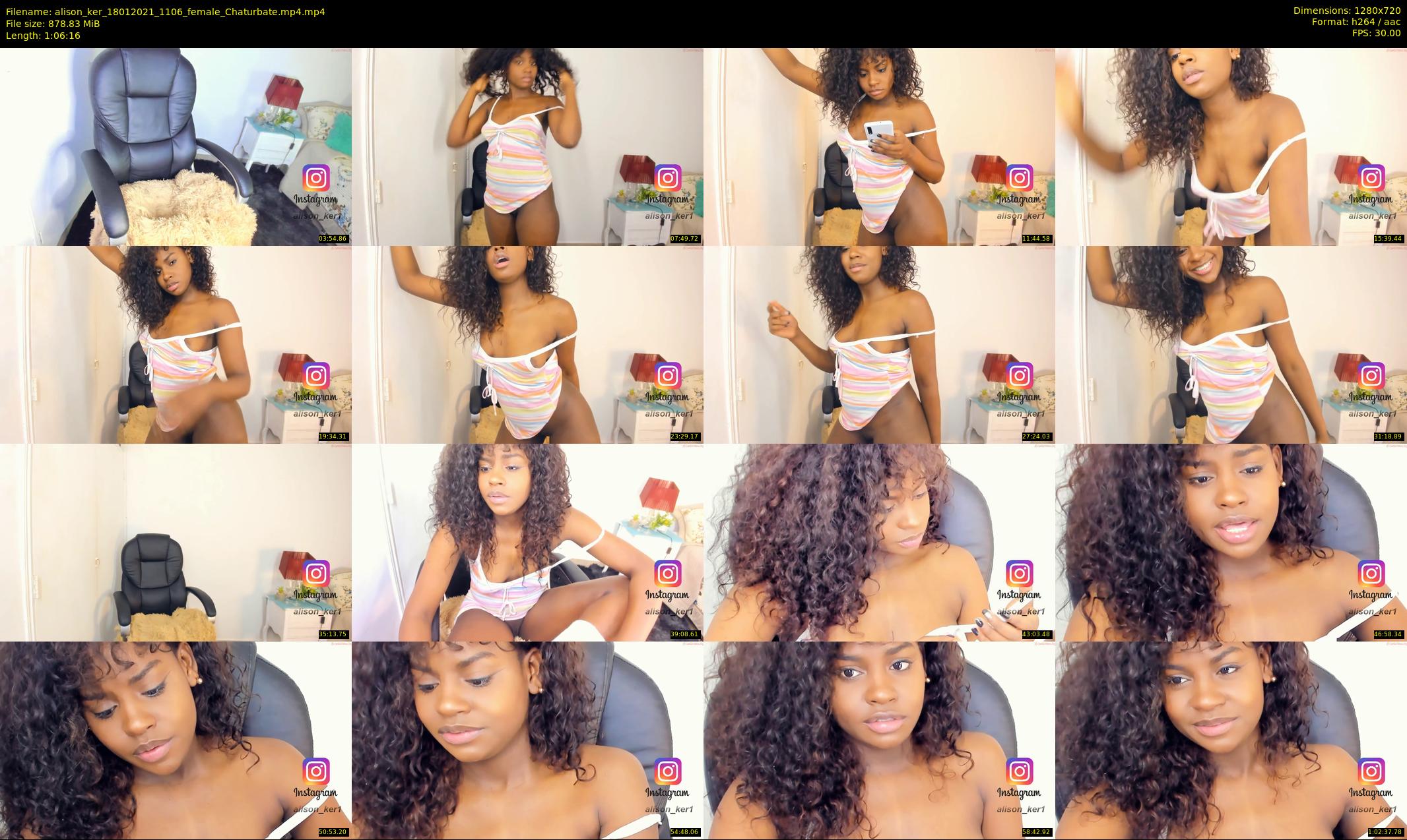 alison_ker — 67 minute Chaturbate female cam show recording, 720p, Jan 18, 2021
