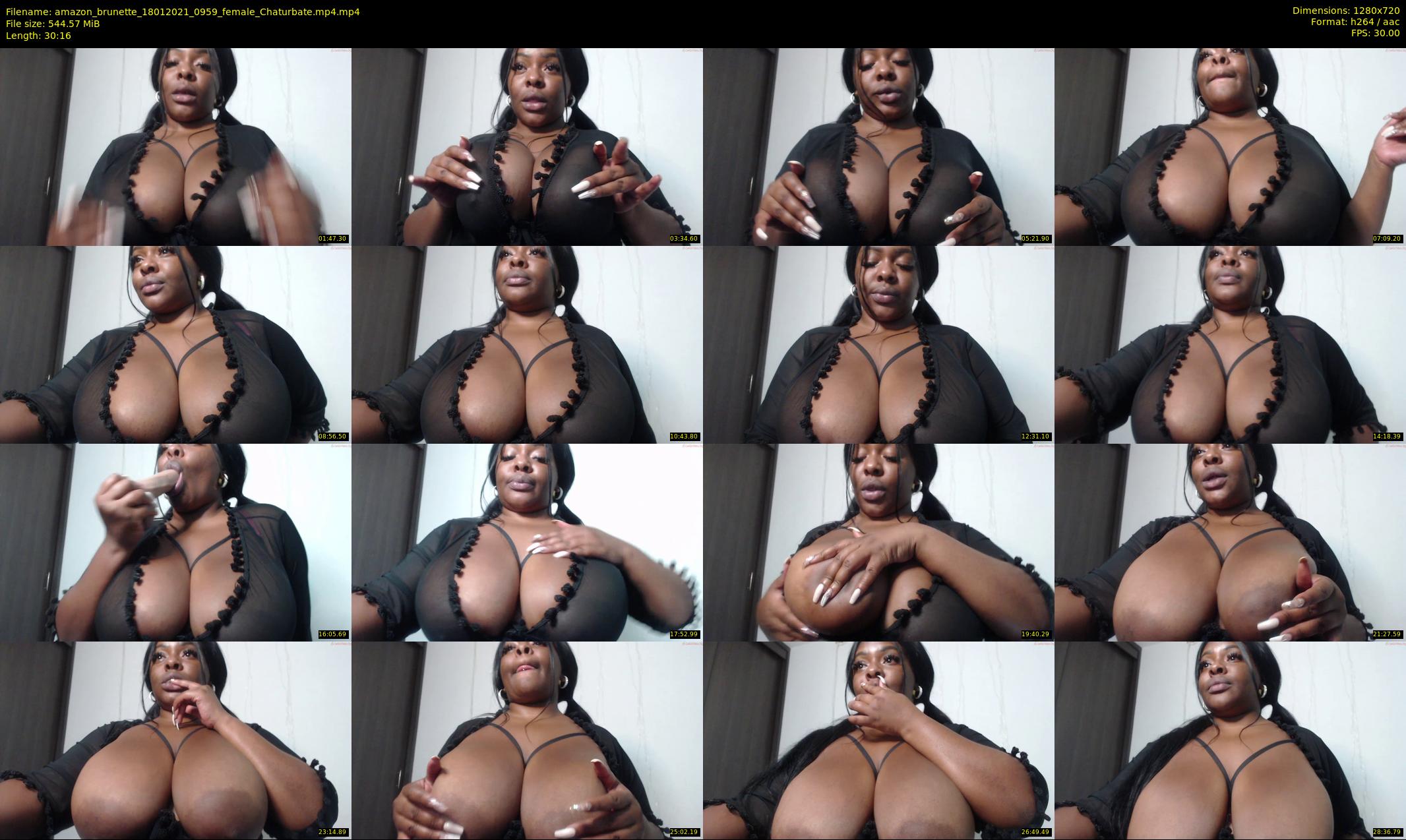 amazon_brunette — 31 minute Chaturbate female cam show recording, 720p, Jan 18, 2021