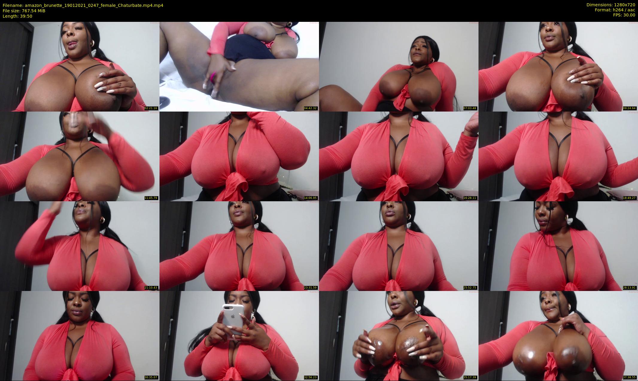 amazon_brunette — 40 minute Chaturbate female cam show recording, 720p, Jan 19, 2021