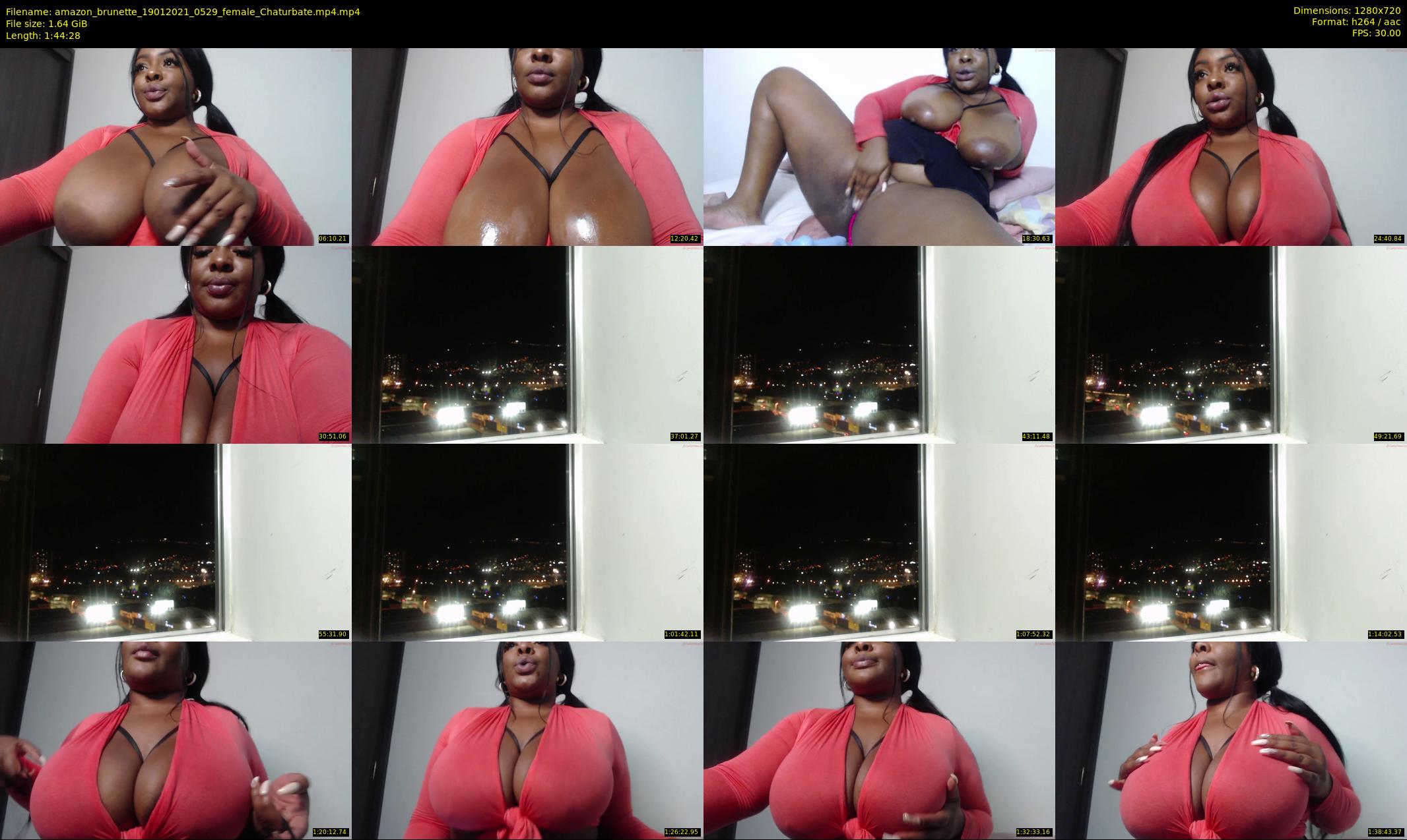 amazon_brunette — 105 minute Chaturbate female cam show recording, 720p, Jan 19, 2021