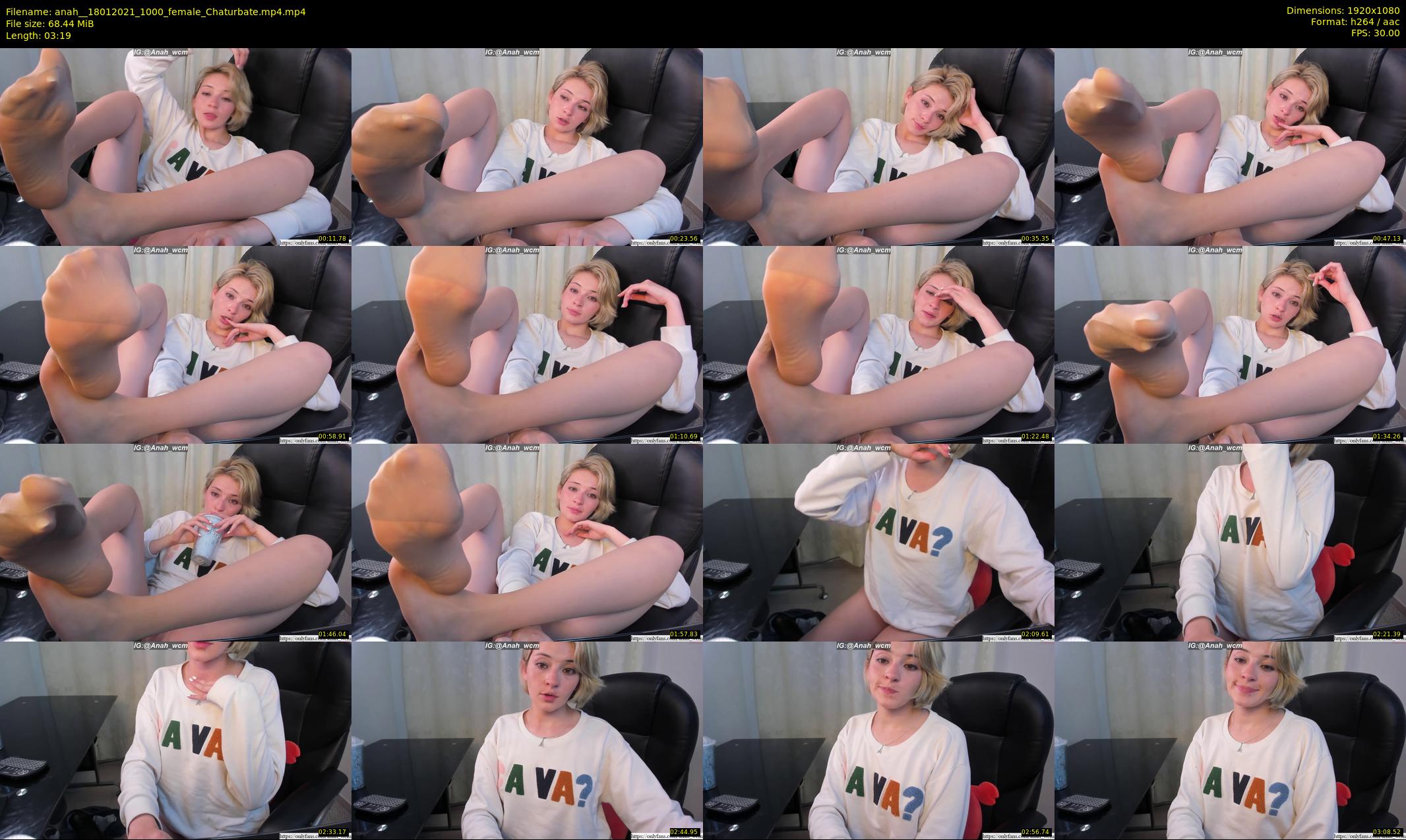 anah_ — 4 minute Chaturbate female cam show recording, 1080p, Jan 18, 2021