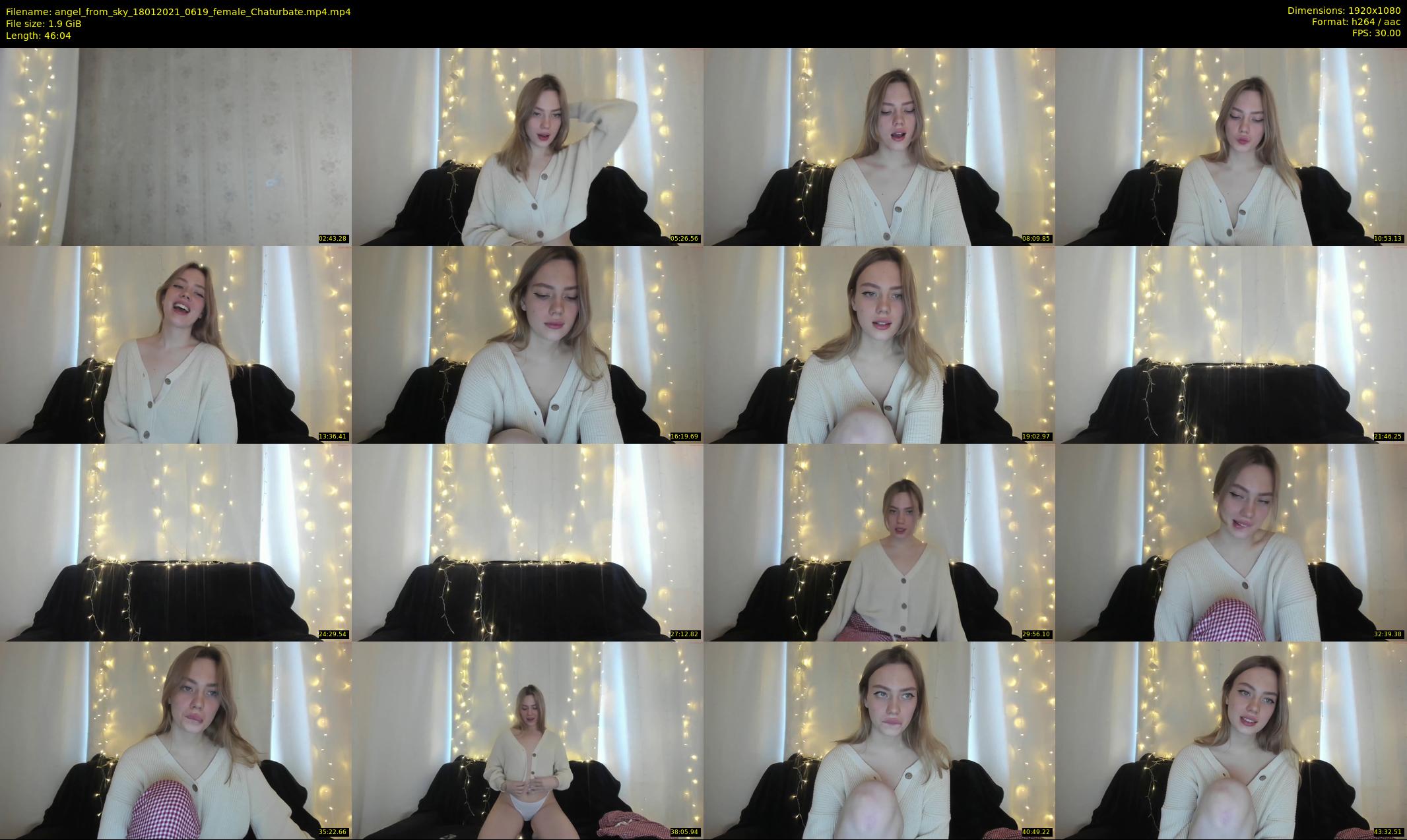 angel_from_sky — 47 minute Chaturbate female cam show recording, 1080p, Jan 18, 2021