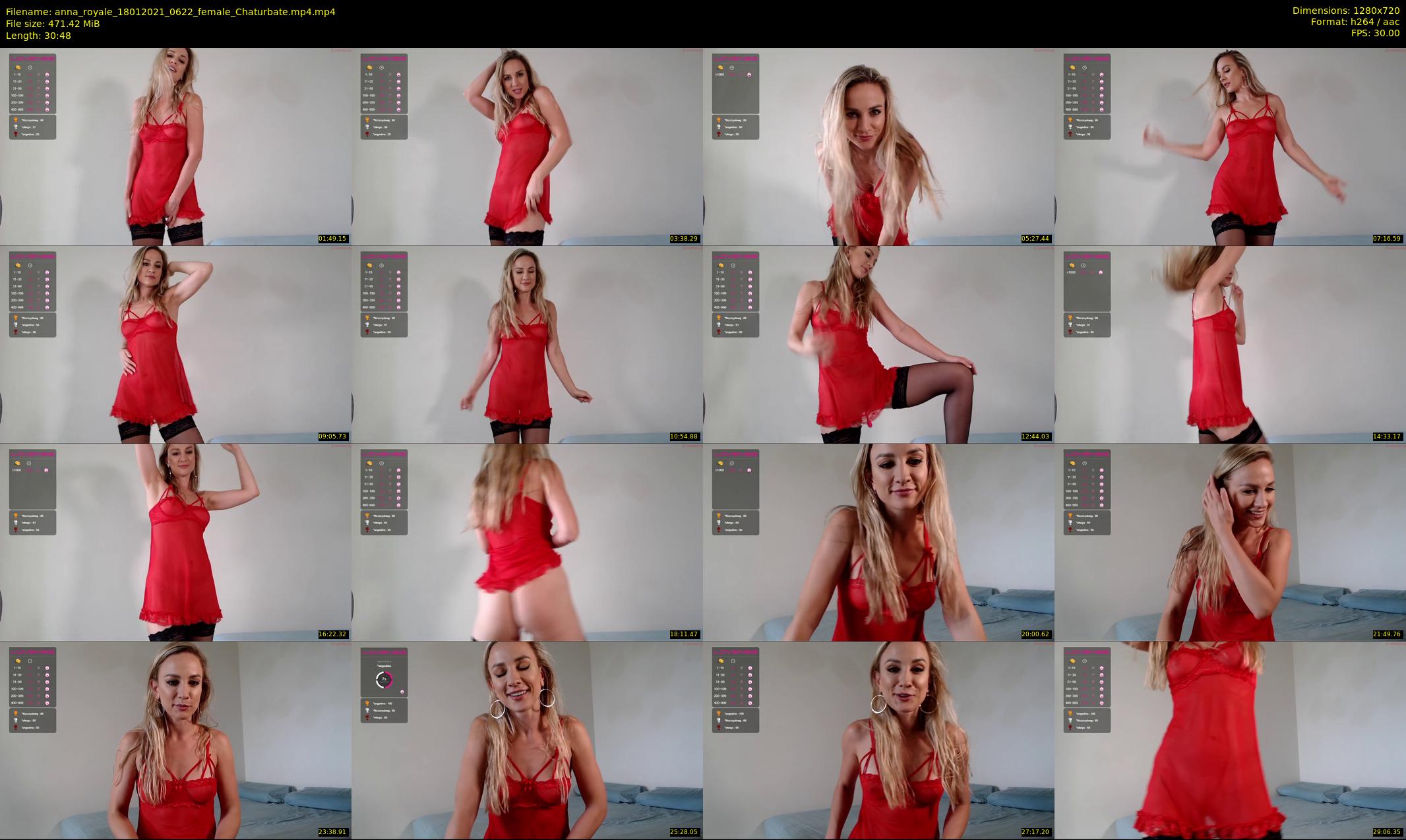 anna_royale — 31 minute Chaturbate female cam show recording, 720p, Jan 18, 2021