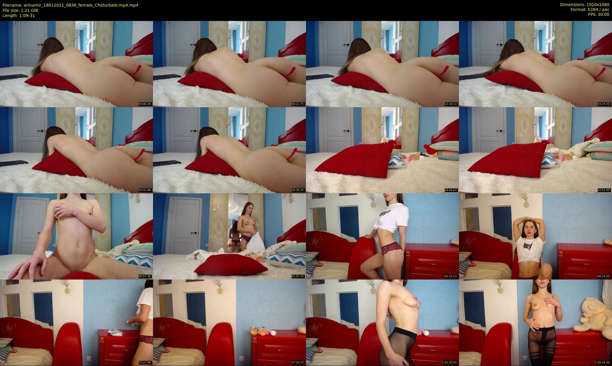 arinamir — 70 minute Chaturbate female cam show recording, 1080p, Jan 18, 2021