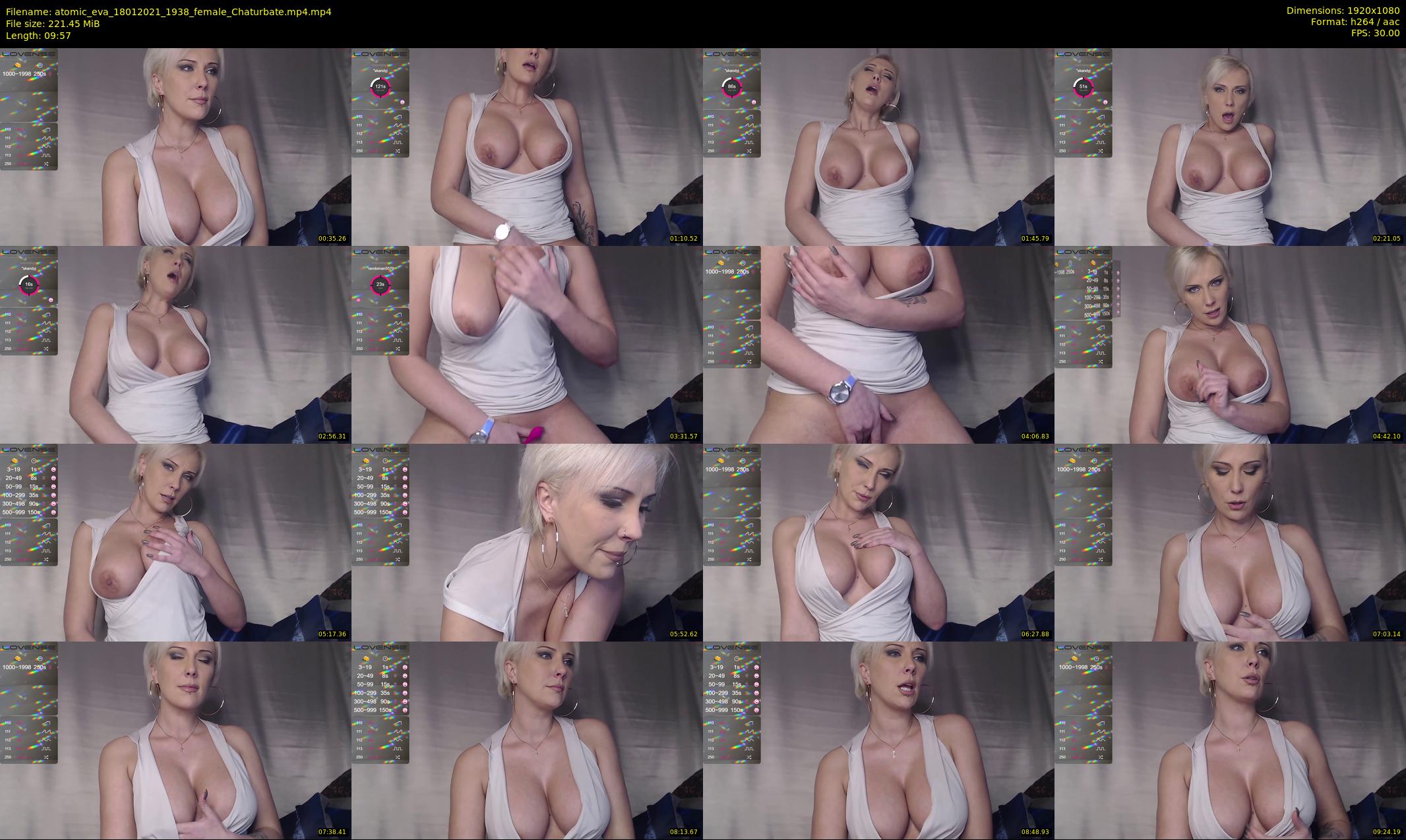 atomic_eva — 10 minute Chaturbate female cam show recording, 1080p, Jan 18, 2021