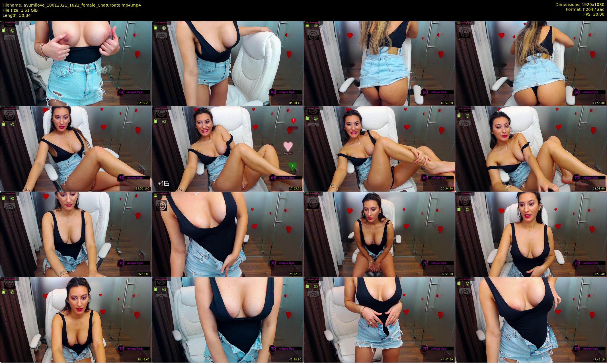 ayumilove — 51 minute Chaturbate female cam show recording, 1080p, Jan 18, 2021