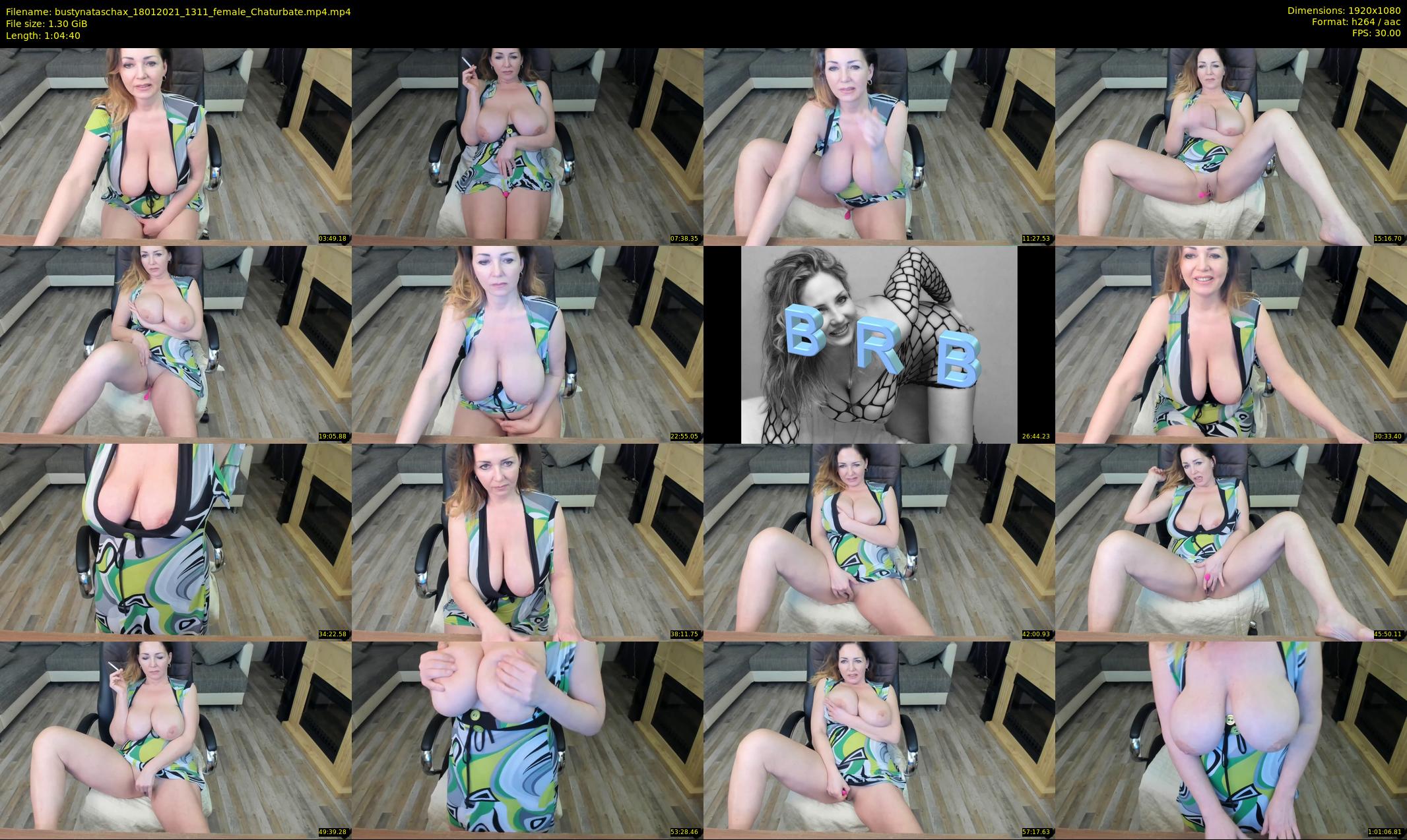 bustynataschax — 65 minute Chaturbate female cam show recording, 1080p, Jan 18, 2021