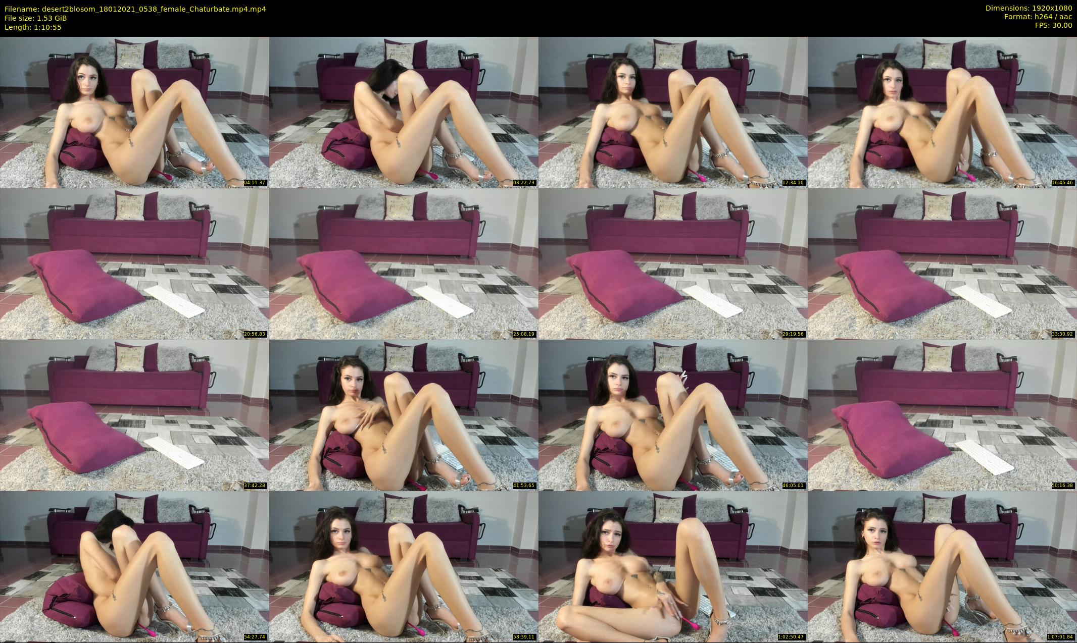 desert2blosom — 71 minute Chaturbate female cam show recording, 1080p, Jan 18, 2021