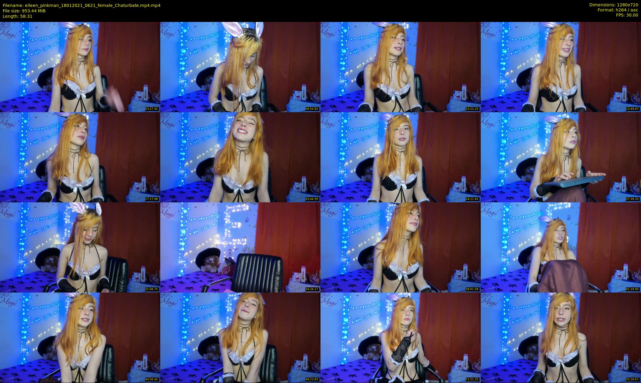 eileen_pinkman — 59 minute Chaturbate female cam show recording, 720p, Jan 18, 2021