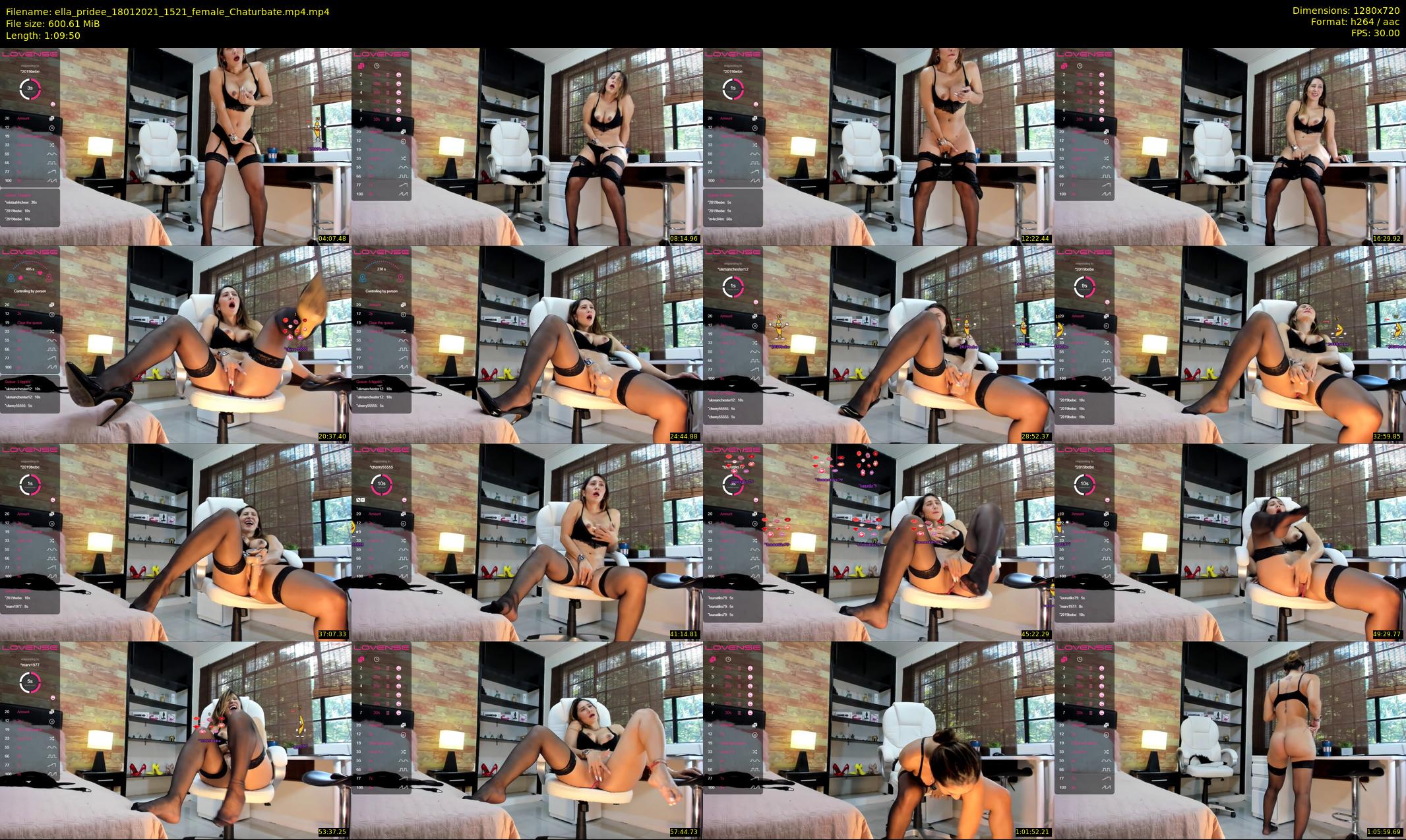 ella_pridee — 70 minute Chaturbate female cam show recording, 720p, Jan 18, 2021
