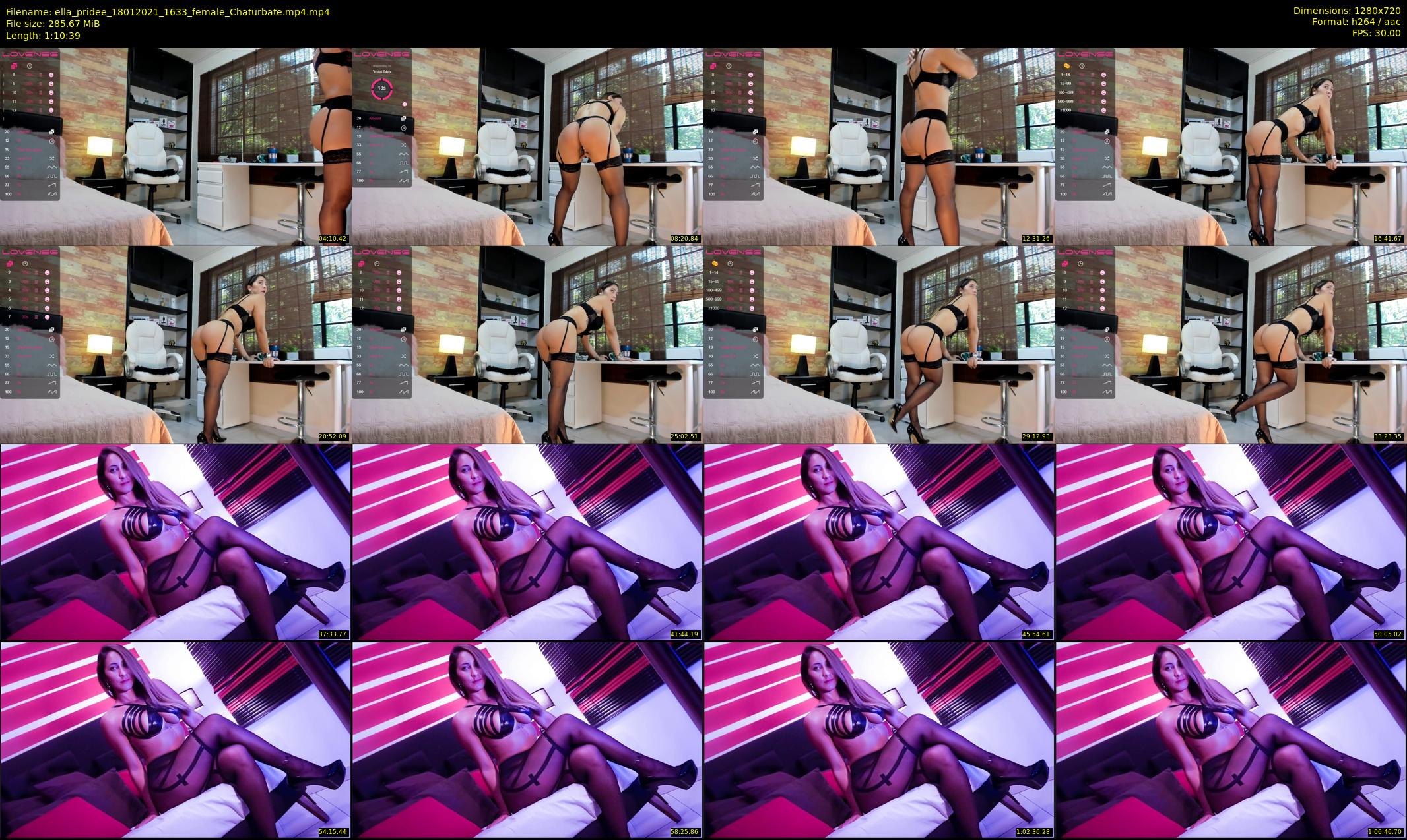 ella_pridee — 71 minute Chaturbate female cam show recording, 720p, Jan 18, 2021