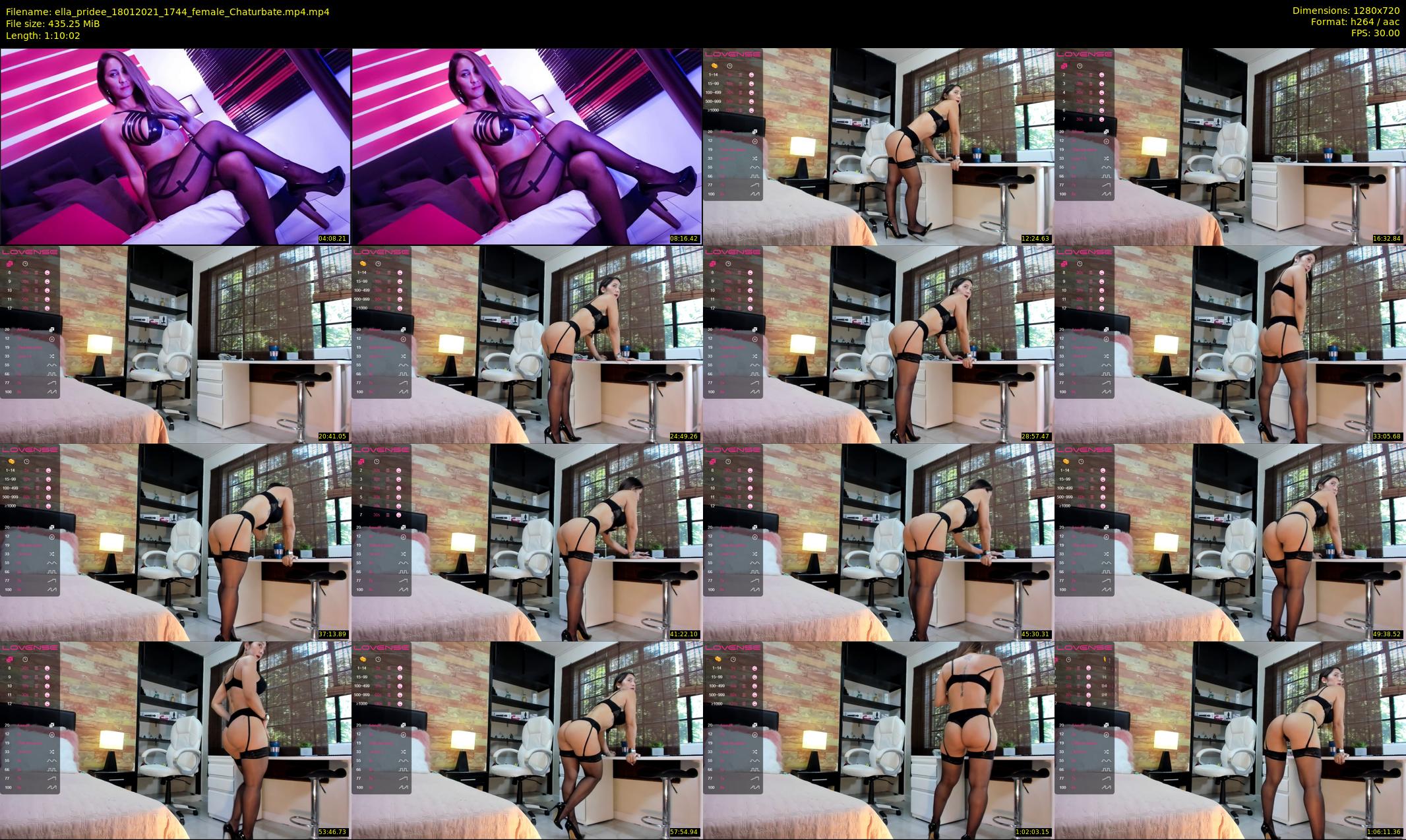 ella_pridee — 71 minute Chaturbate female cam show recording, 720p, Jan 18, 2021