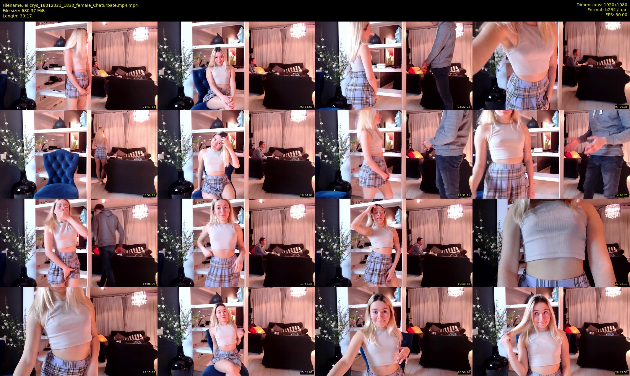 ellcrys — 31 minute Chaturbate couple cam show recording, 1080p, Jan 18, 2021