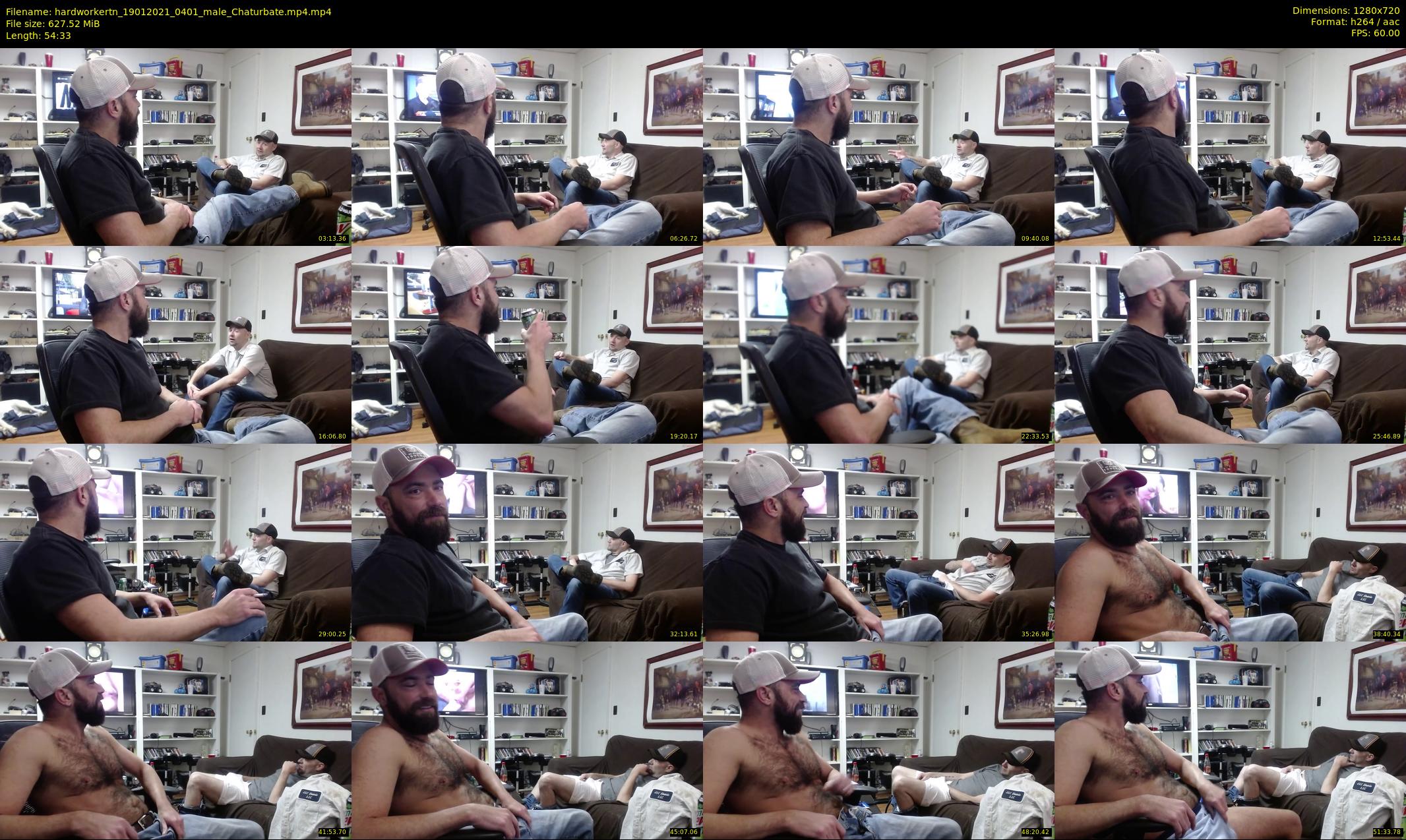 hardworkertn — 55 minute Chaturbate male cam show recording, 720p, Jan 19, 2021