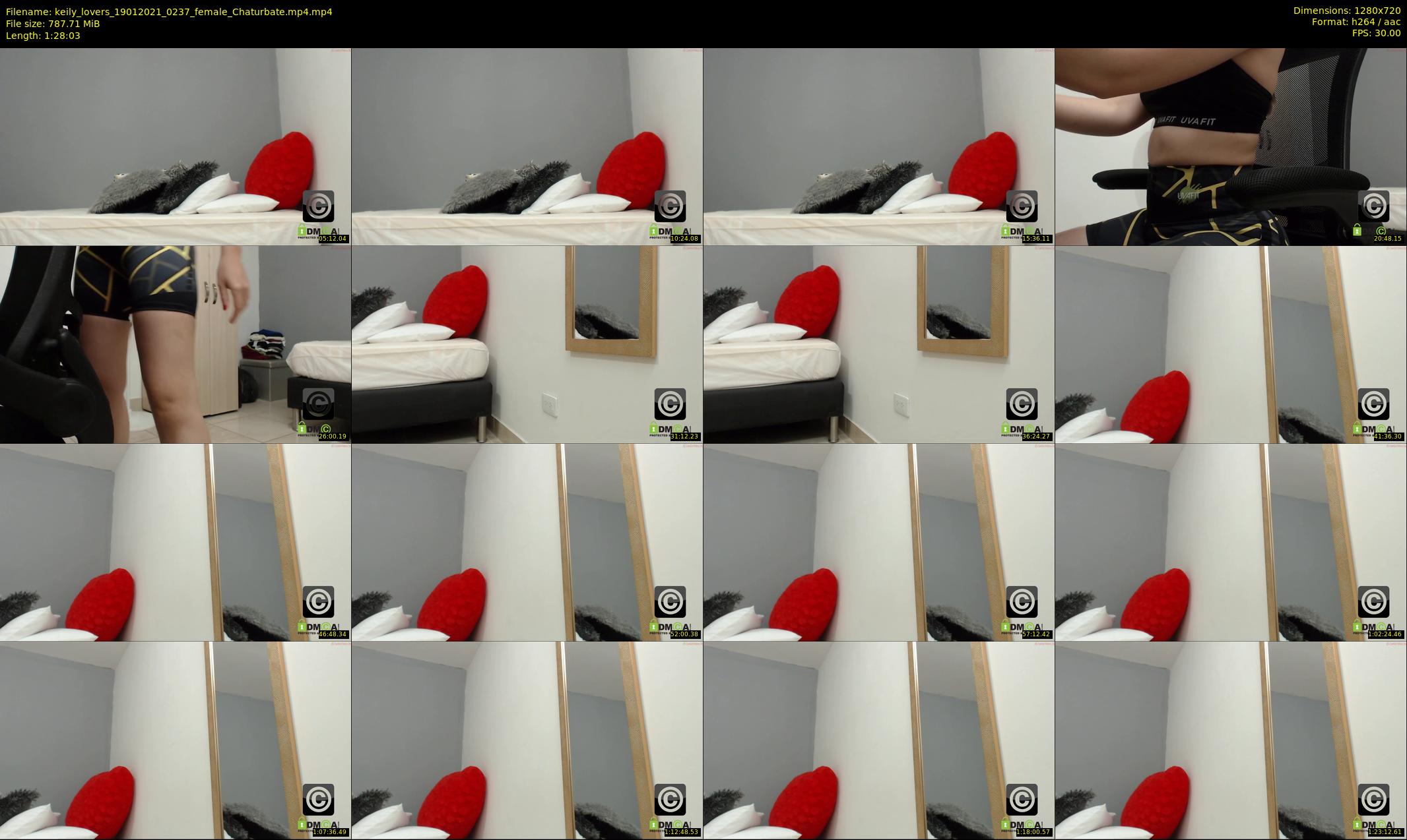 keily_lovers — 89 minute Chaturbate female cam show recording, 720p, Jan 19, 2021