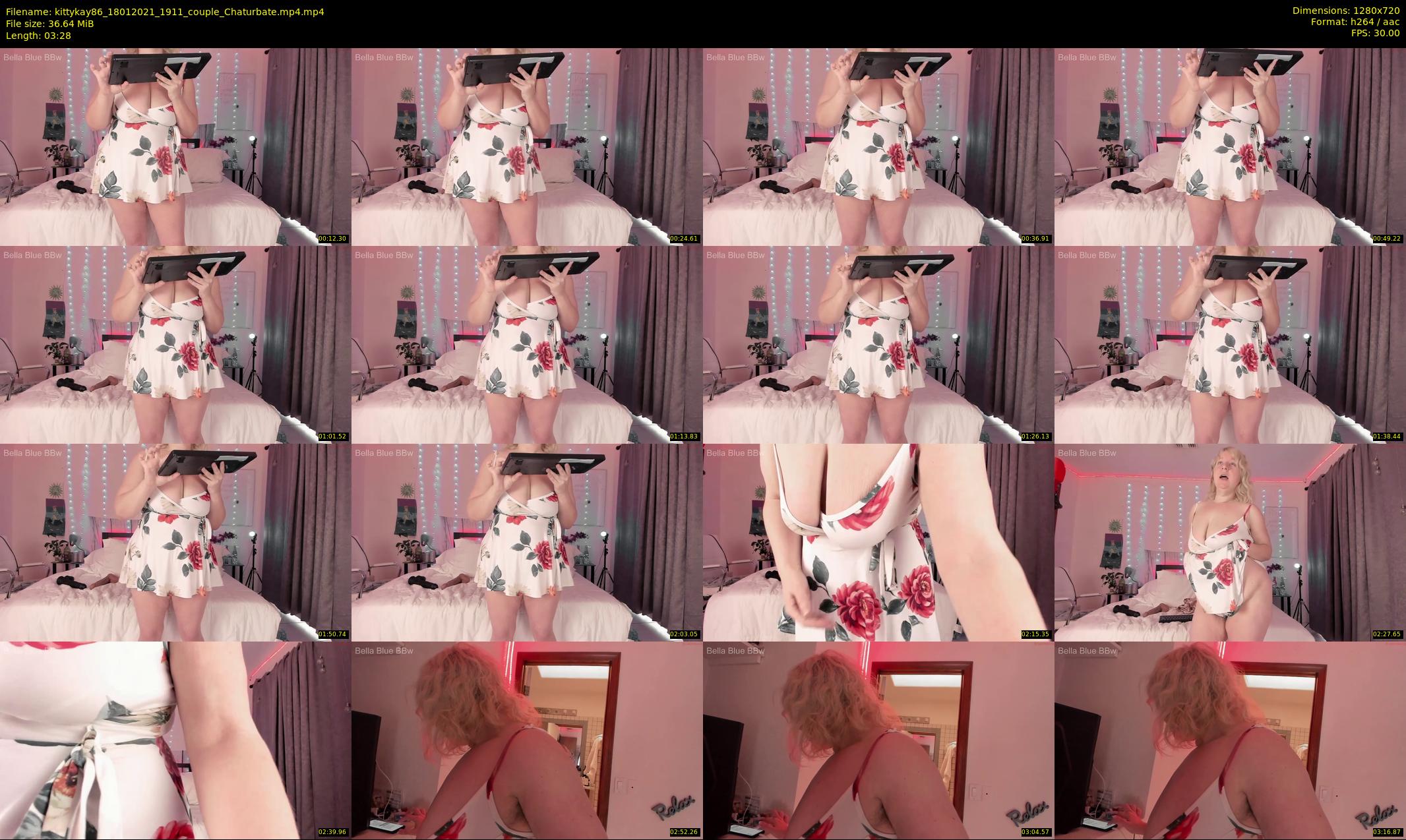 kittykay86 — 4 minute Chaturbate female cam show recording, 720p, Jan 18, 2021