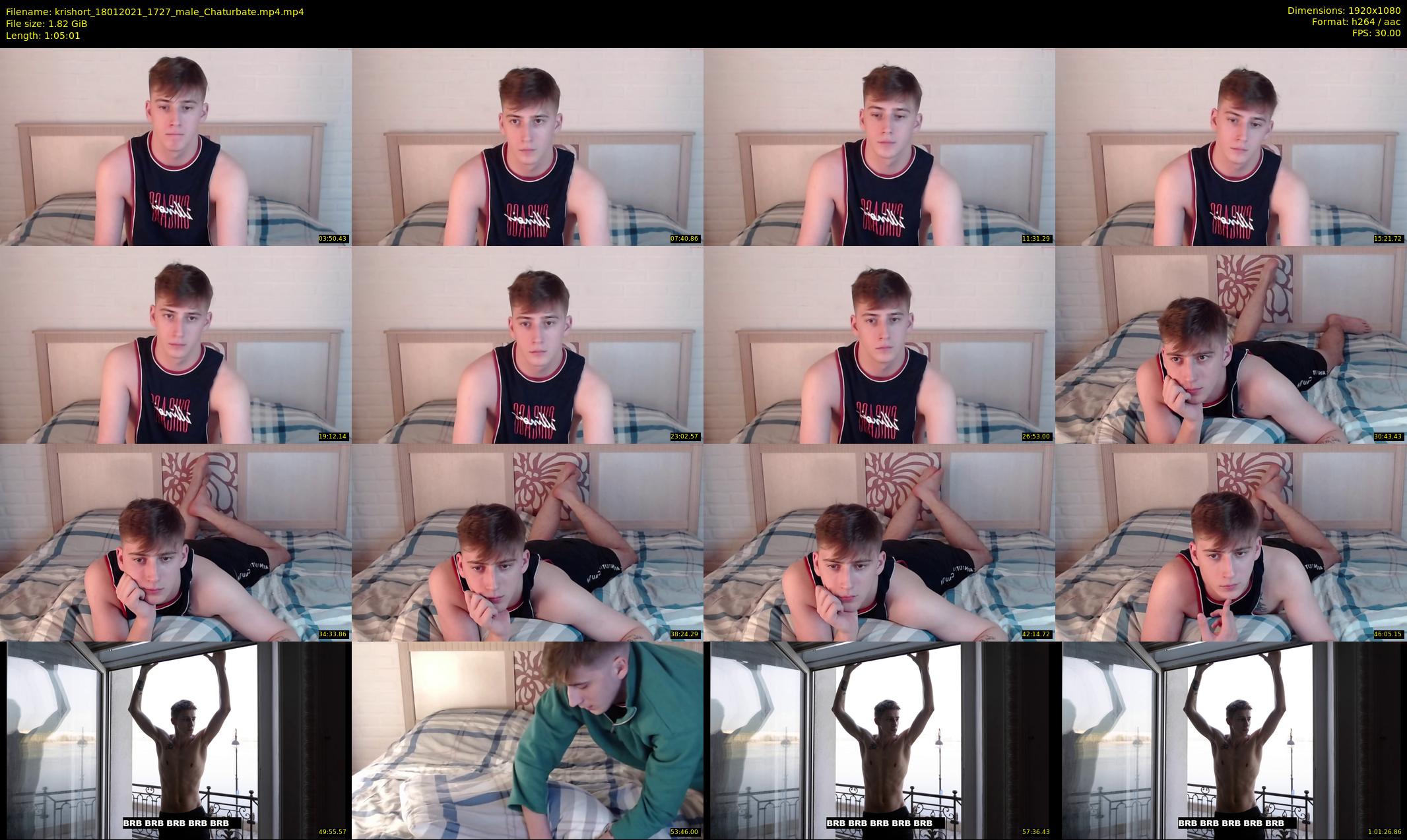 krishort — 66 minute Chaturbate male cam show recording, 1080p, Jan 18, 2021