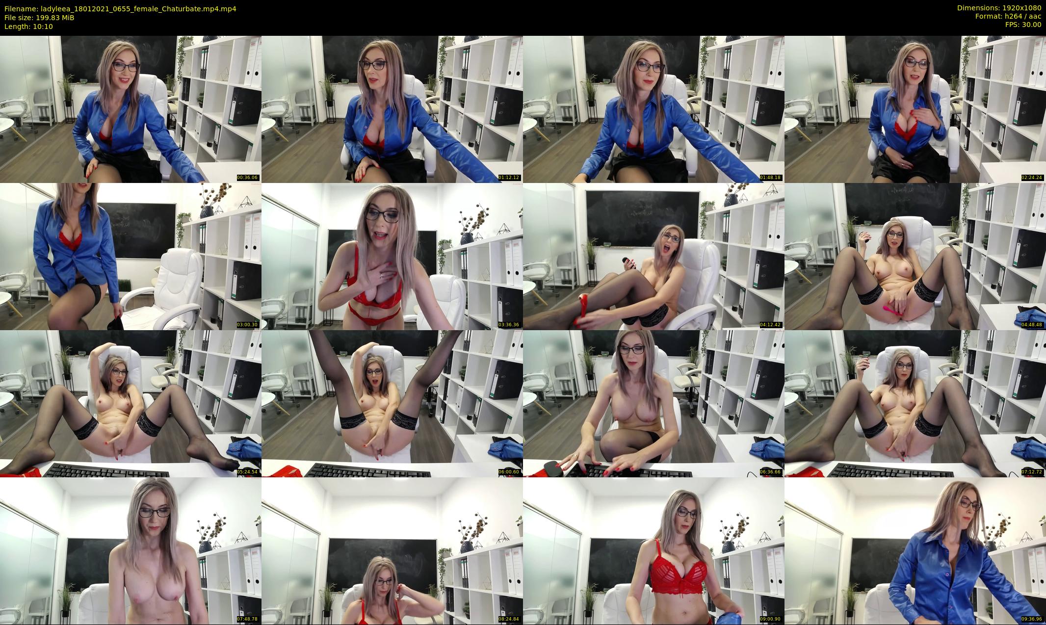ladyleea — 11 minute Chaturbate female cam show recording, 1080p, Jan 18, 2021
