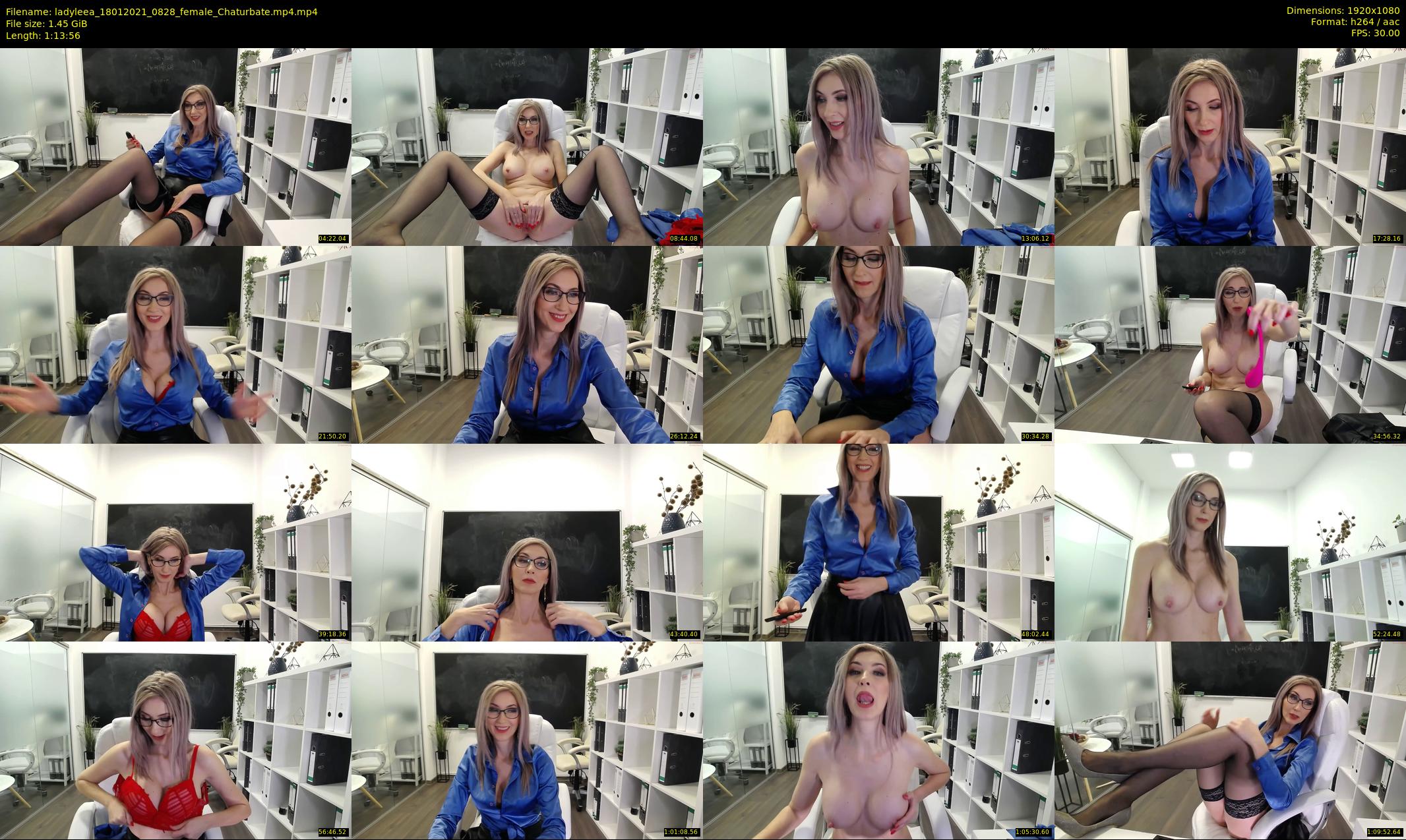 ladyleea — 74 minute Chaturbate female cam show recording, 1080p, Jan 18, 2021