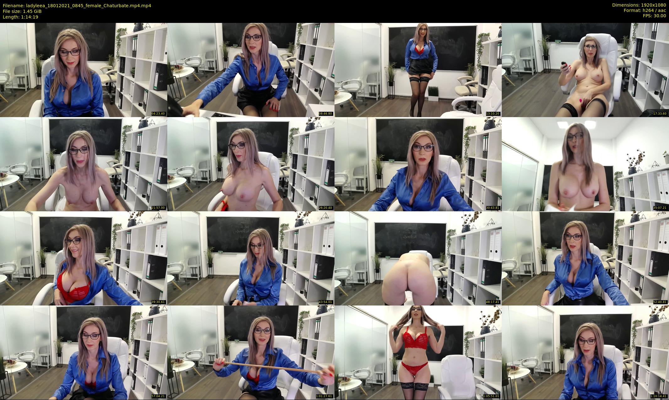 ladyleea — 75 minute Chaturbate female cam show recording, 1080p, Jan 18, 2021