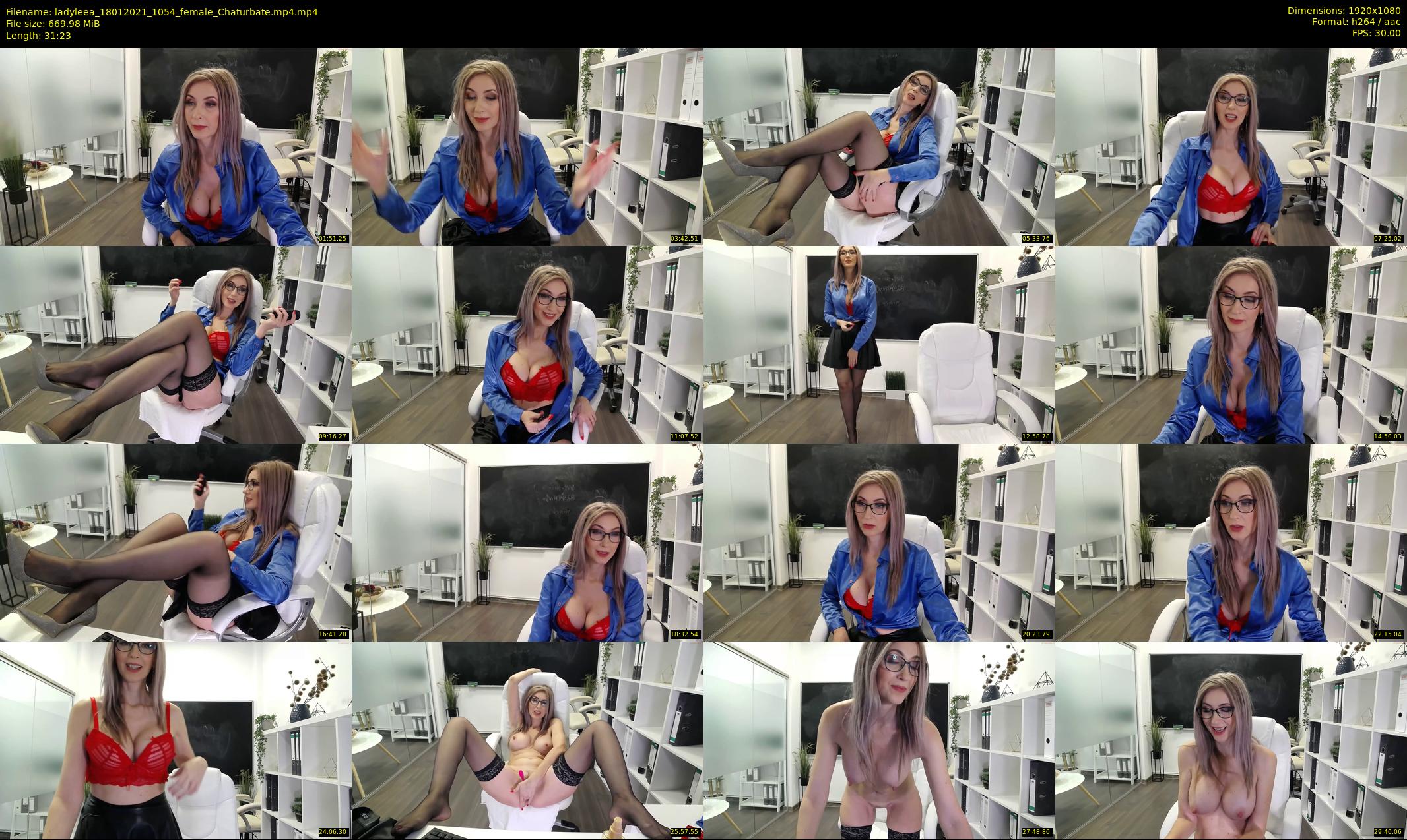 ladyleea — 32 minute Chaturbate female cam show recording, 1080p, Jan 18, 2021